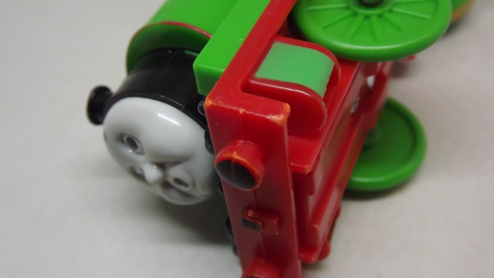 Thomas & Friends: Plarail – Motorized “Surprised” Percy (2007, TOMY)
