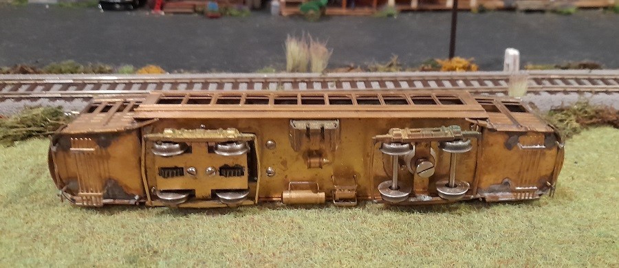 * 1/87 HO * Fairfield Models Brass * CSL Big Brill City Streetcar * Japan * 346