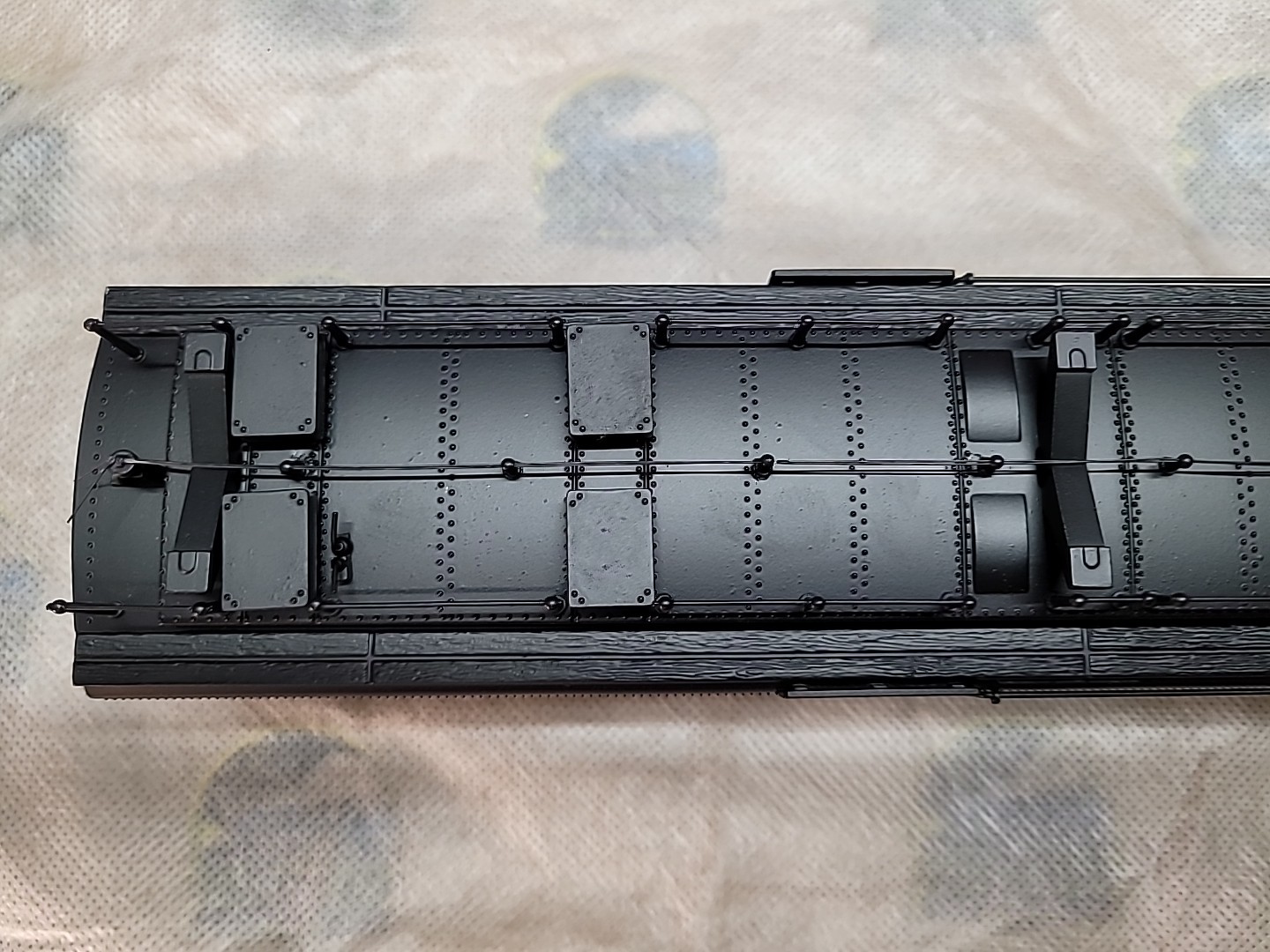 MTH O Gauge Electric Cab EF-2 # 10200D Diecast Shell