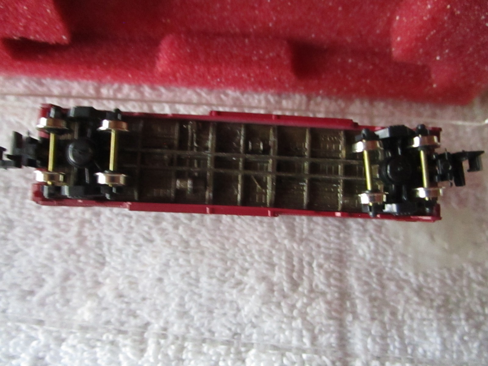 VINTAGE CON-COR N SCALE 1985 MERRY CHRISTMAS BOX CAR CCMX 122585 NIB MADE JAPAN