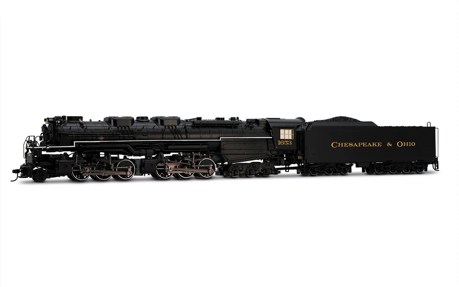 Rivarossi Chesapeake & Ohio 2-6-6-6 “Allegheny #1653 HO Steam Locomotive HR2952