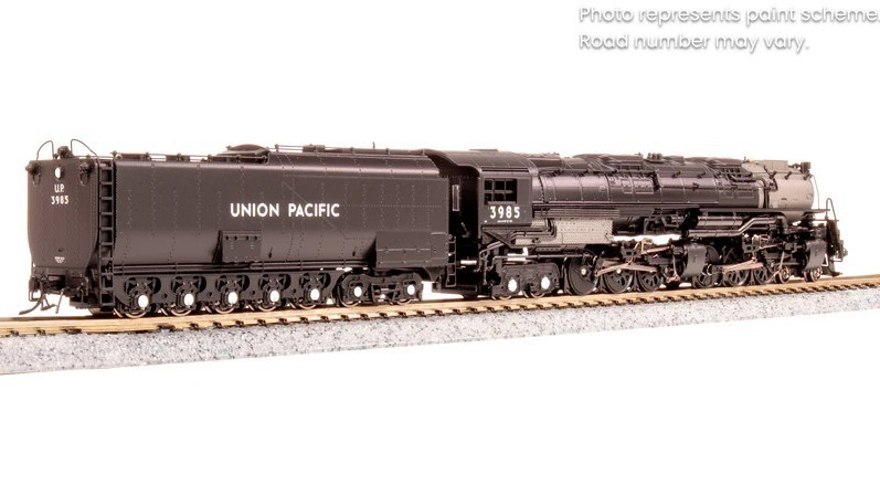 Broadway Limited 6986 UP Challenger, #3985 Excursion Locomotive, Oil Tender, DCC