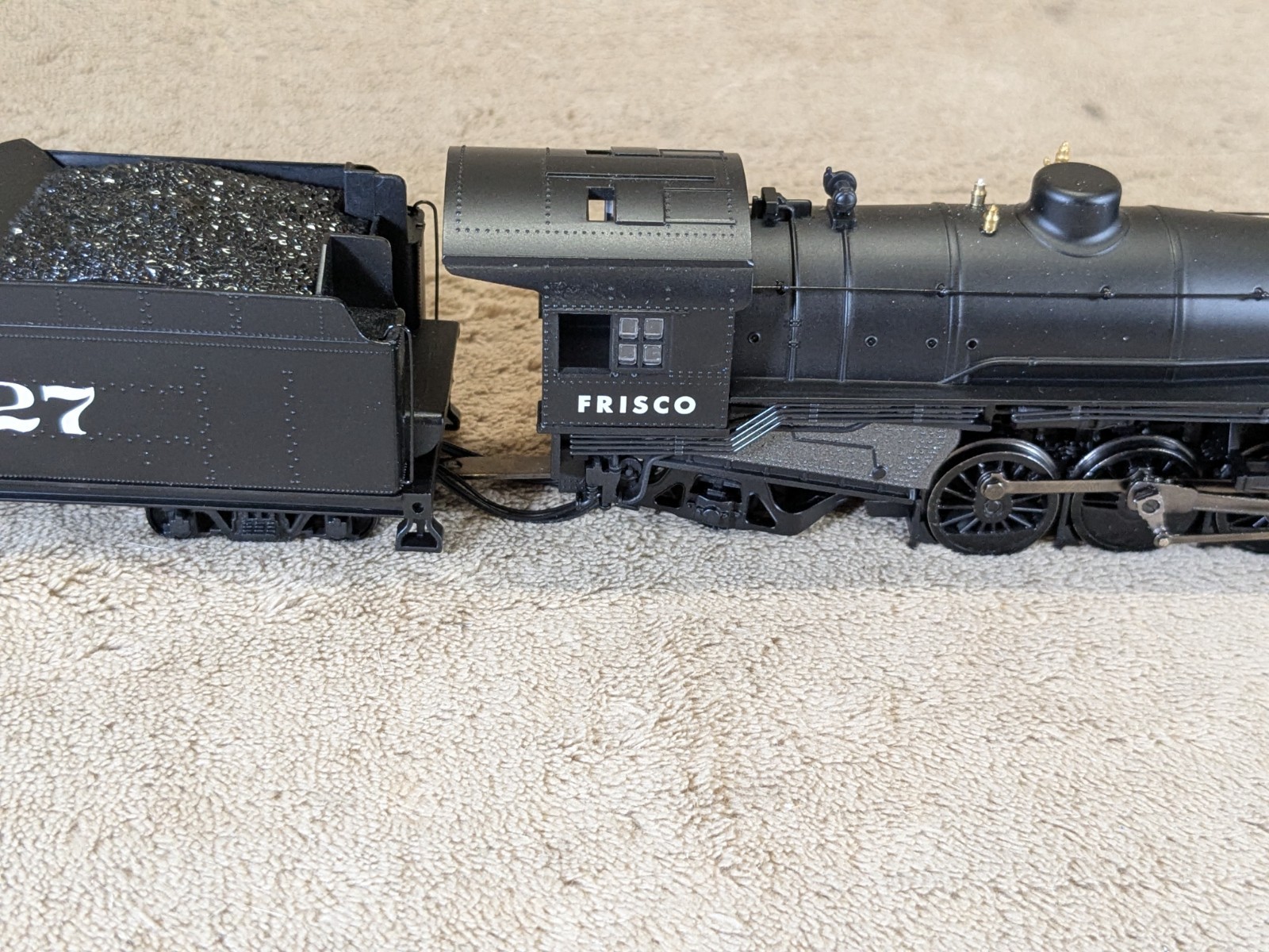 Bachmann 54405 HO Frisco 2-8-2 Light Steam Loco w/ Med Tender DCC Ready #4027