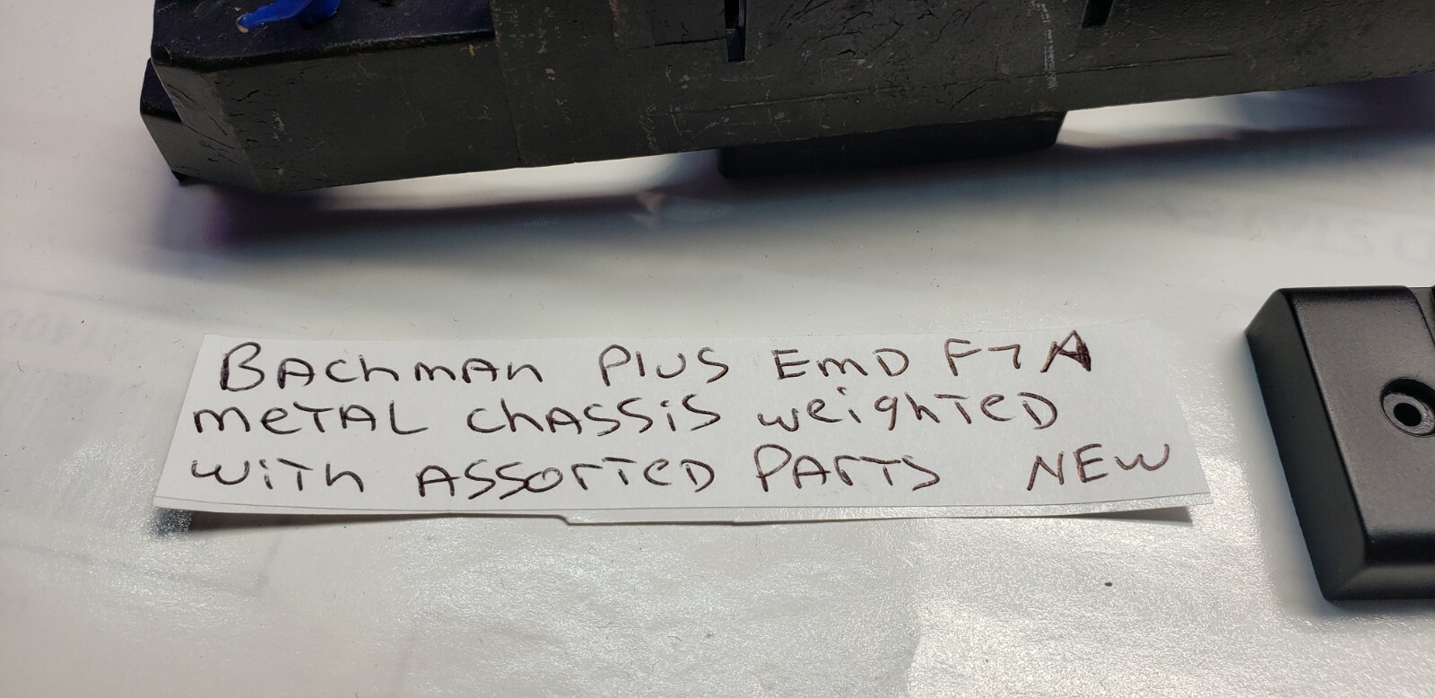 Bachmann Plus EMD F7A CHASSIS AND ACCESSORIES IN PHOTOS ONLY