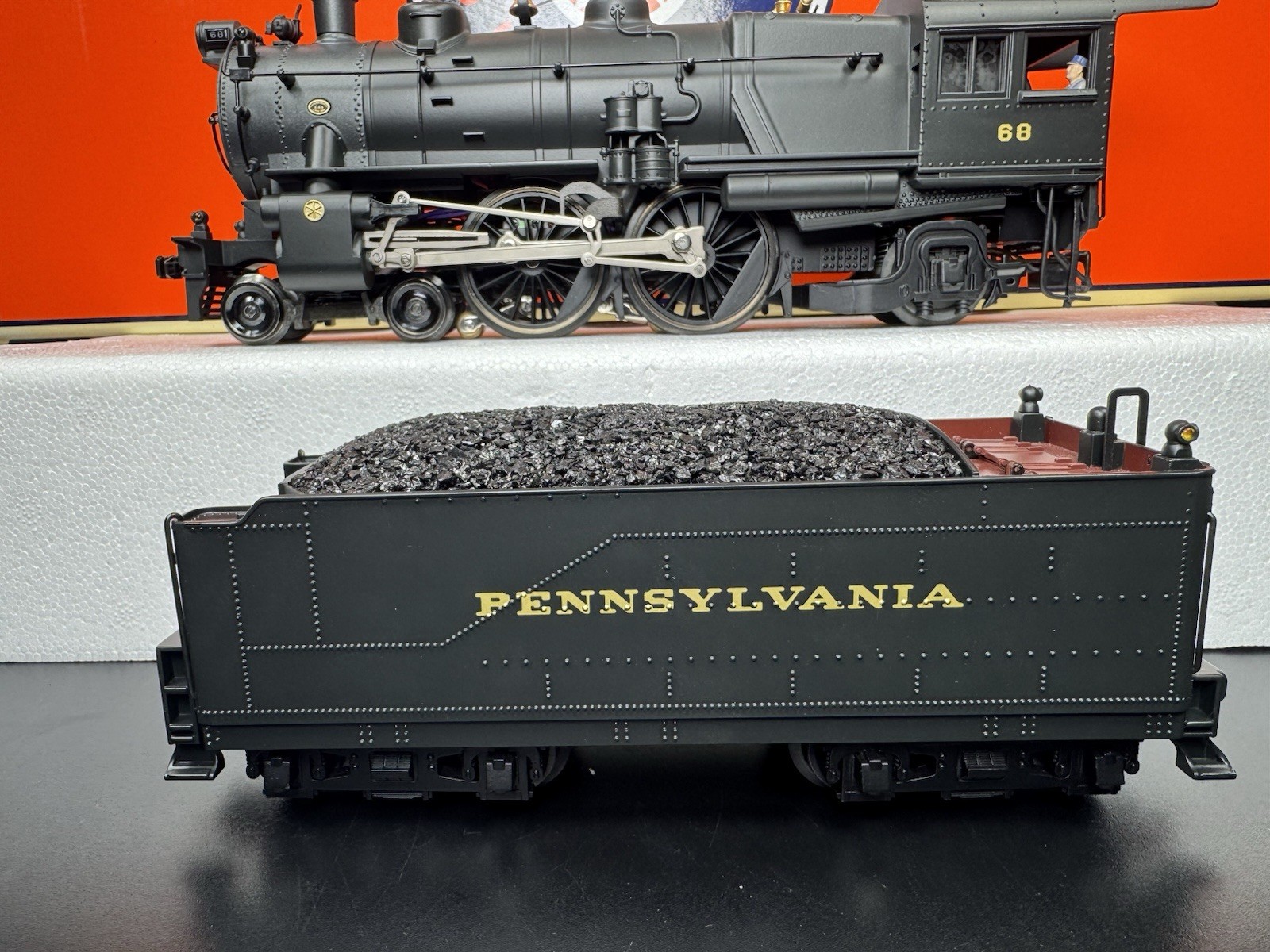 Lionel 6-28704 TMCC Pennsylvania PRR E-6 Atlantic steam engine #68 LNIB
