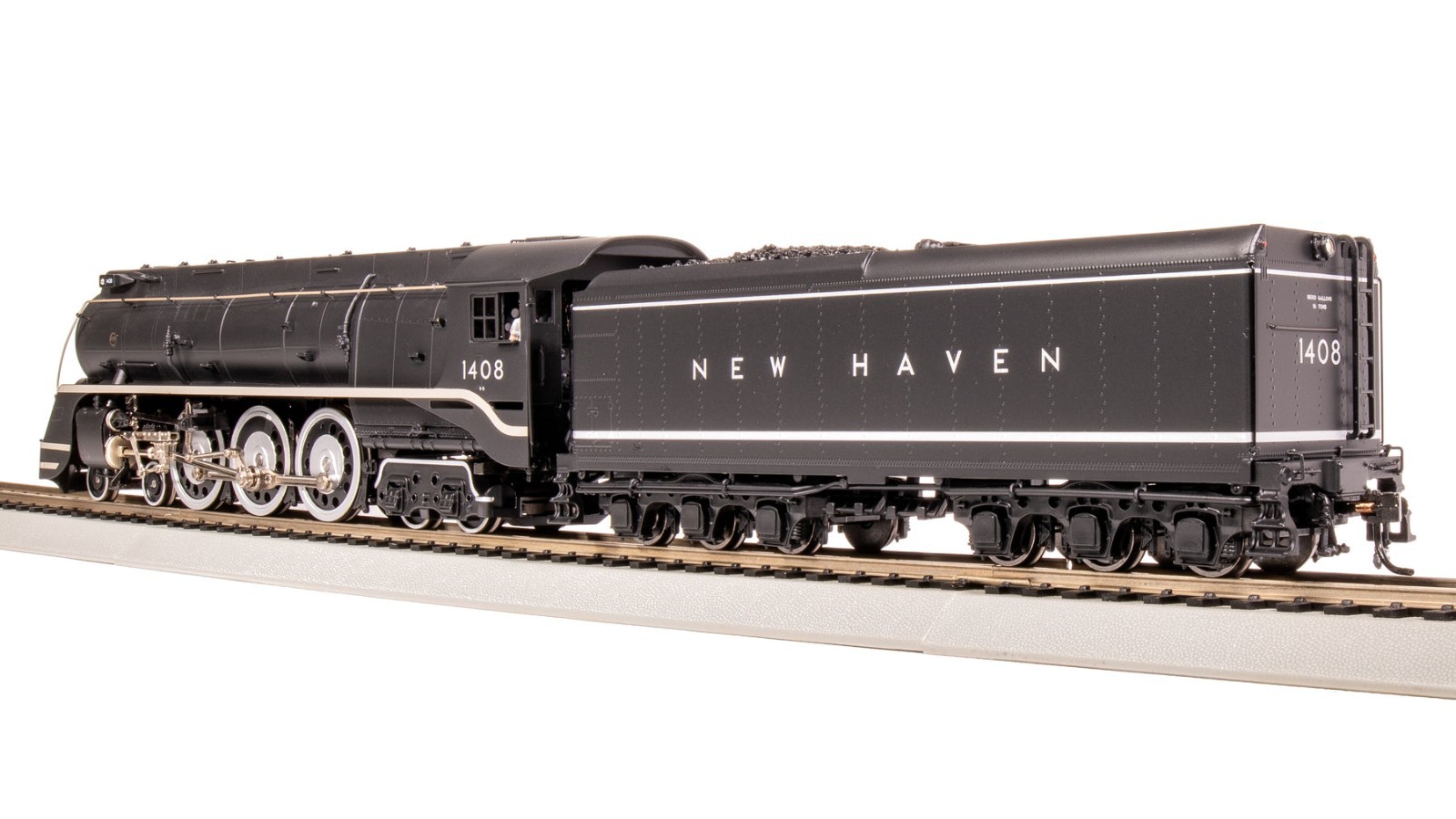 7871 New Haven I-5, #1408, Original Block Lettering, Paragon4 Sound/DC/DCC, Smok