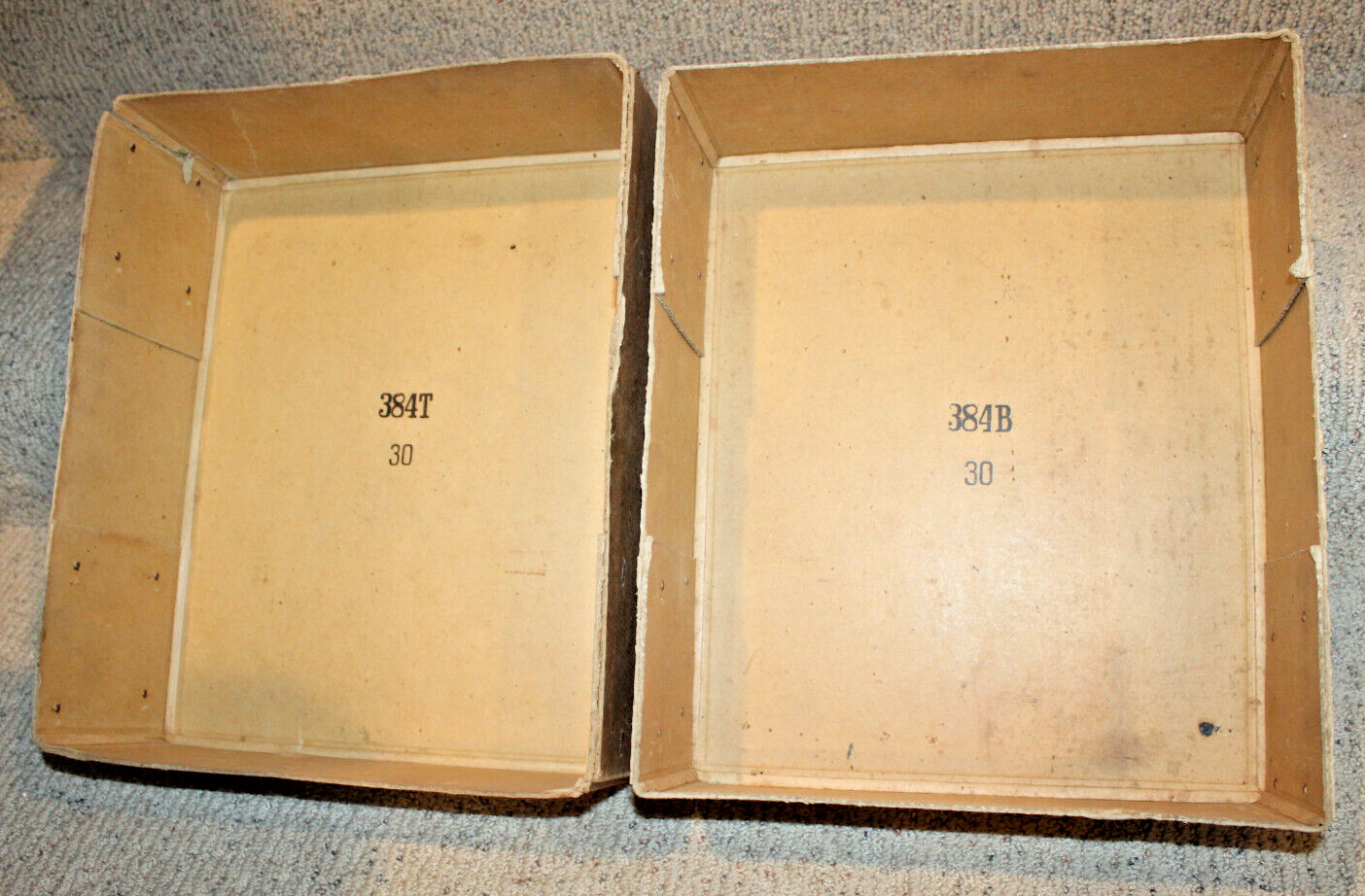 Lionel Prewar Standard Gauge 384E Locomotive Separate Sale Master Carton Set Box