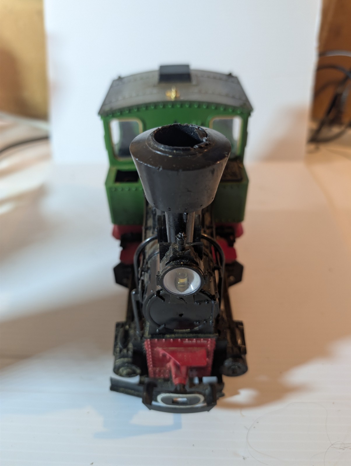 LGB G Gauge Steam Locomotive Analog Control MPN 2020 Green/Black/Red