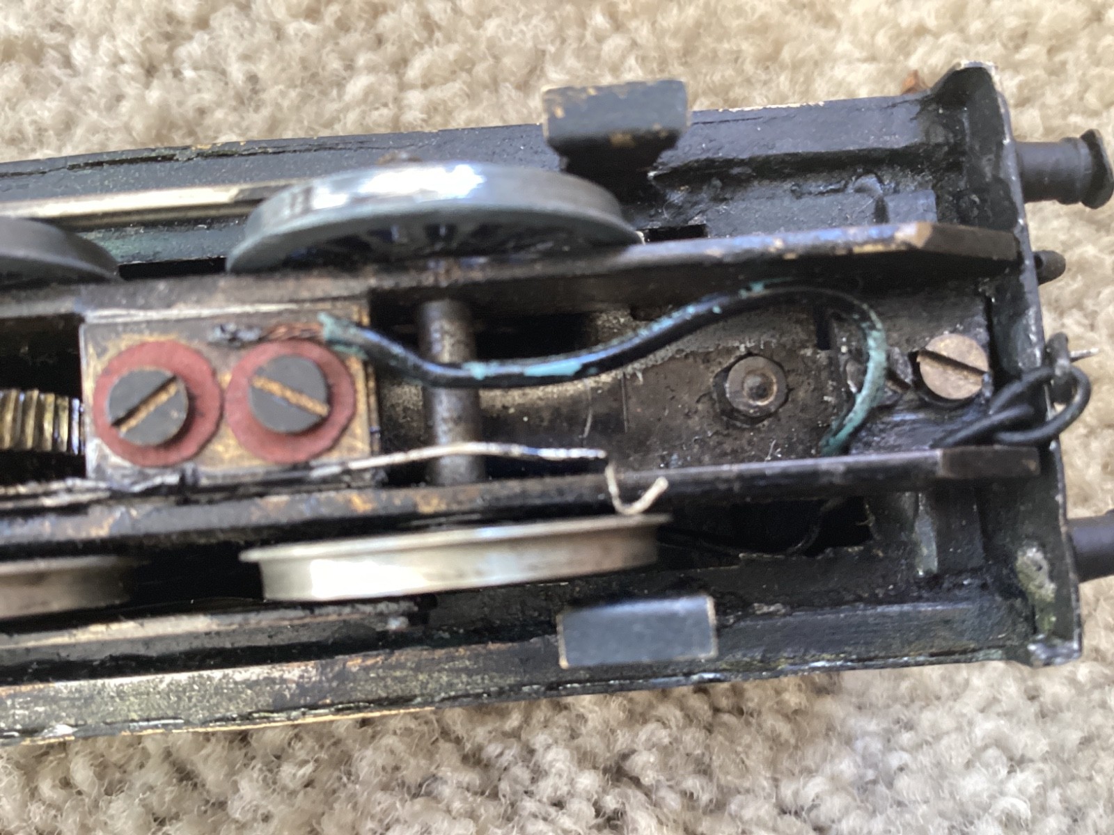 Vintage HO gauge, brass European style 0-6-0 , AS-IS, for rebuild