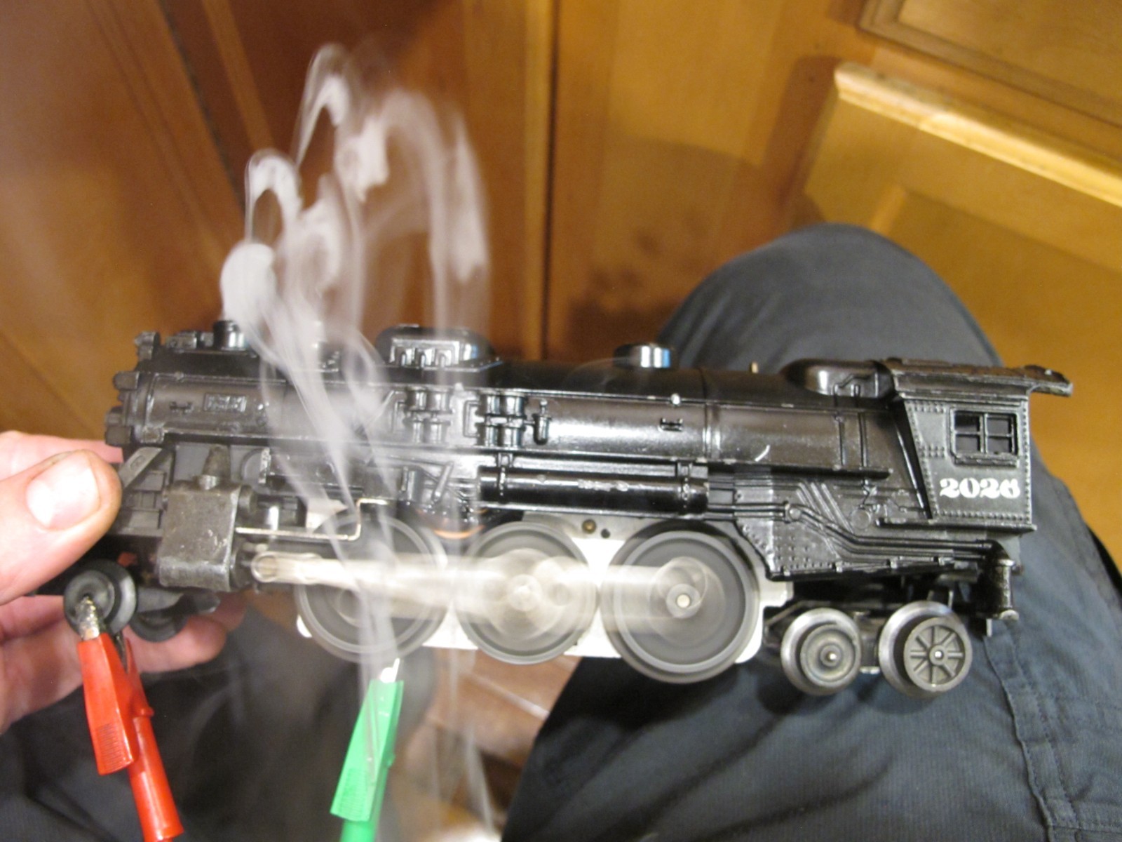 Lionel Vintage Postwar No. 2026 2-6-4 Locomotive~runs smokeS
