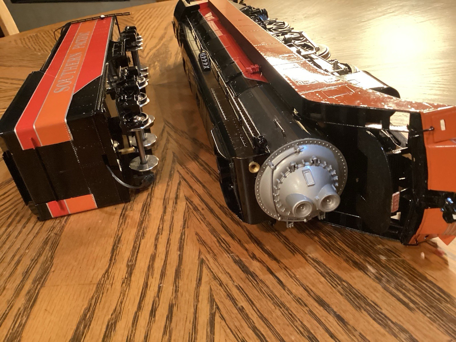 O Scale 2 Rail Samhongsa Brass SP Daylight 4-8-4 Imported By williams