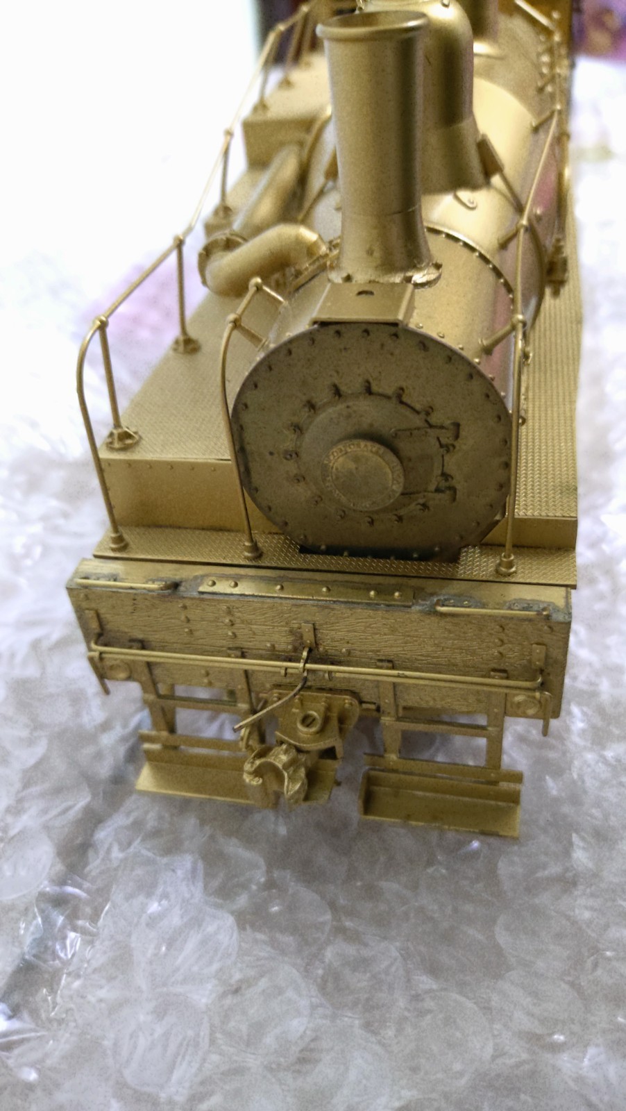 Westside KTM Brass Western Maryland Ry Shay (incomplete) – O scale