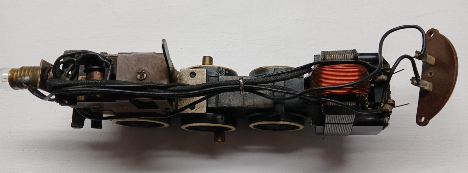AMERICAN FLYER 312 PRR K5 SIT NICE CLEAN RUNNING CHASSIS E UNIT LIGHT WORKS 1947