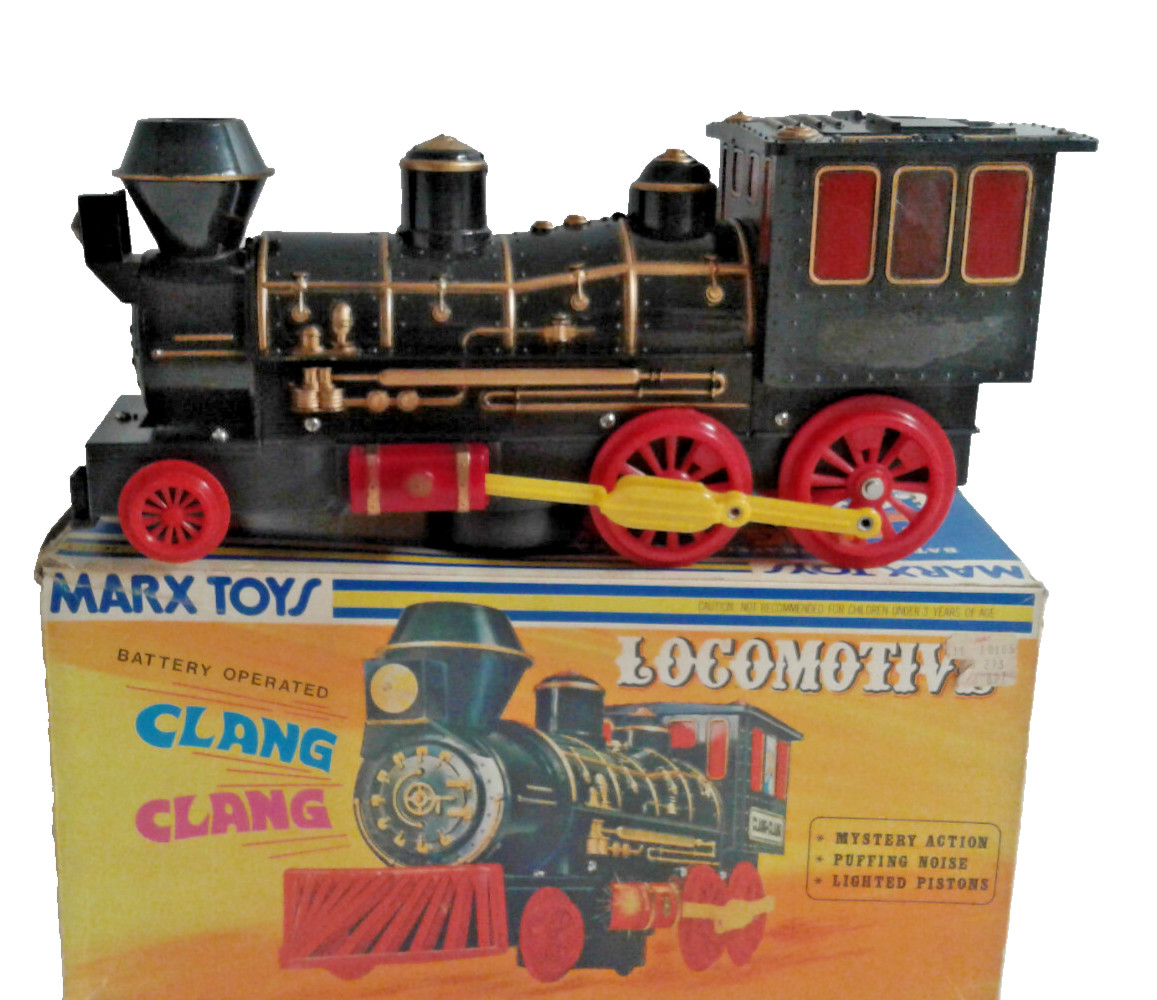 Vintage Marx Toys Locomotive Clang Clang HK-3970 Hong Kong