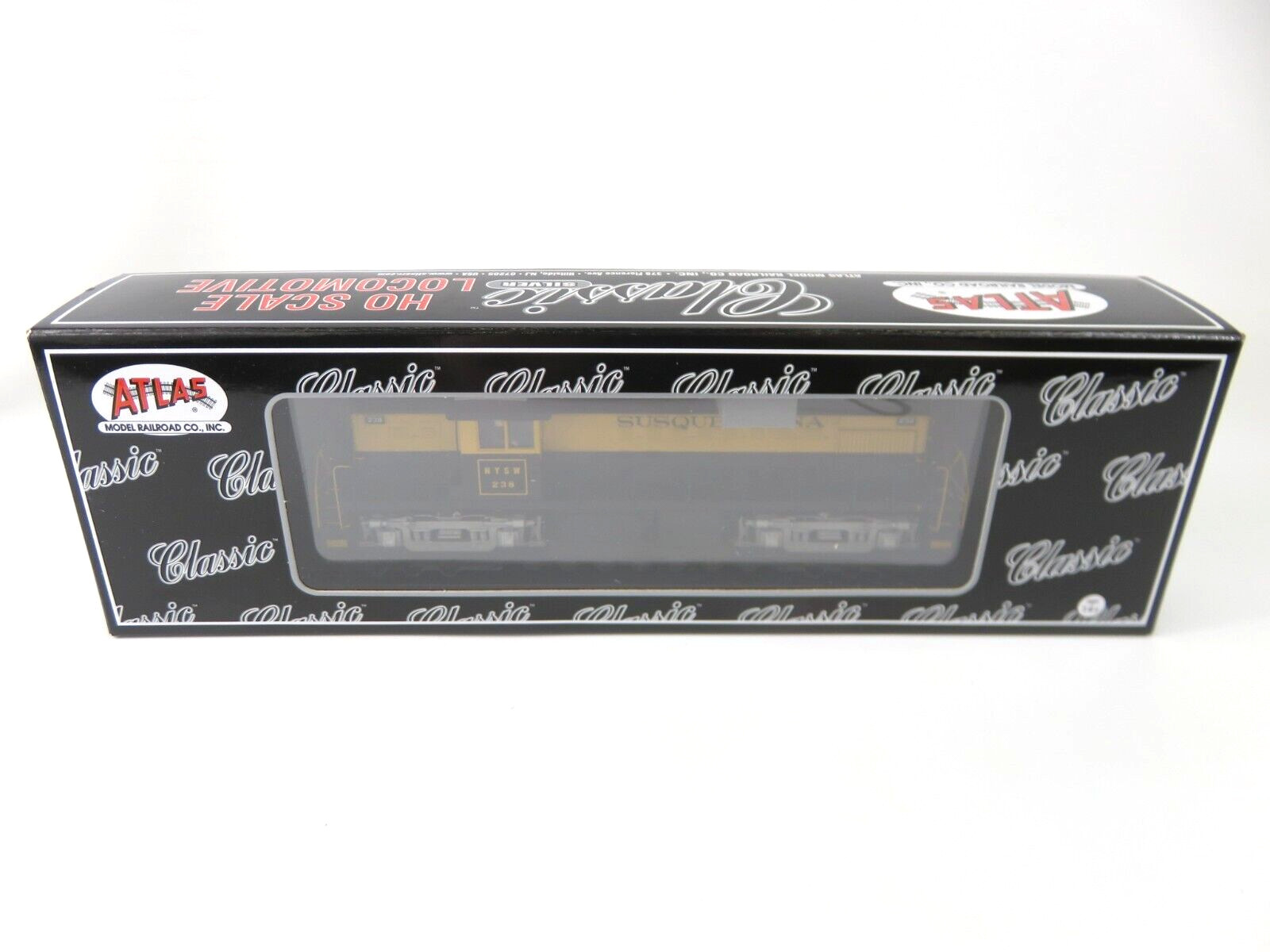 Atlas Classic Silver 10 002 999 HO Alco RS-1 Susquehanna Diesel Locomotive #238