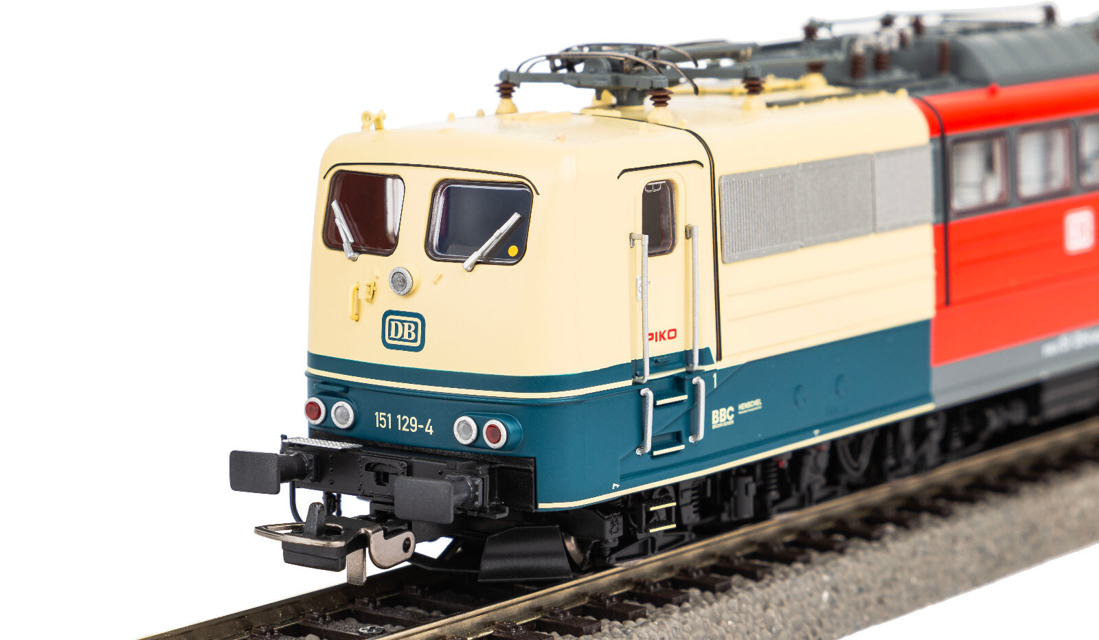 For Märklin PIKO 21686 E-Lok BR 151 129-4 DB 6-Axle Sound New 1:87