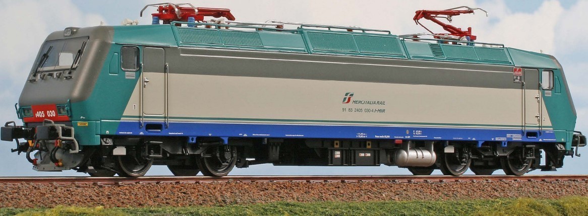 ACME 60175 HO Scale Electric Locomotive E.405 030 ”MERCITALIA RAIL” Era VI