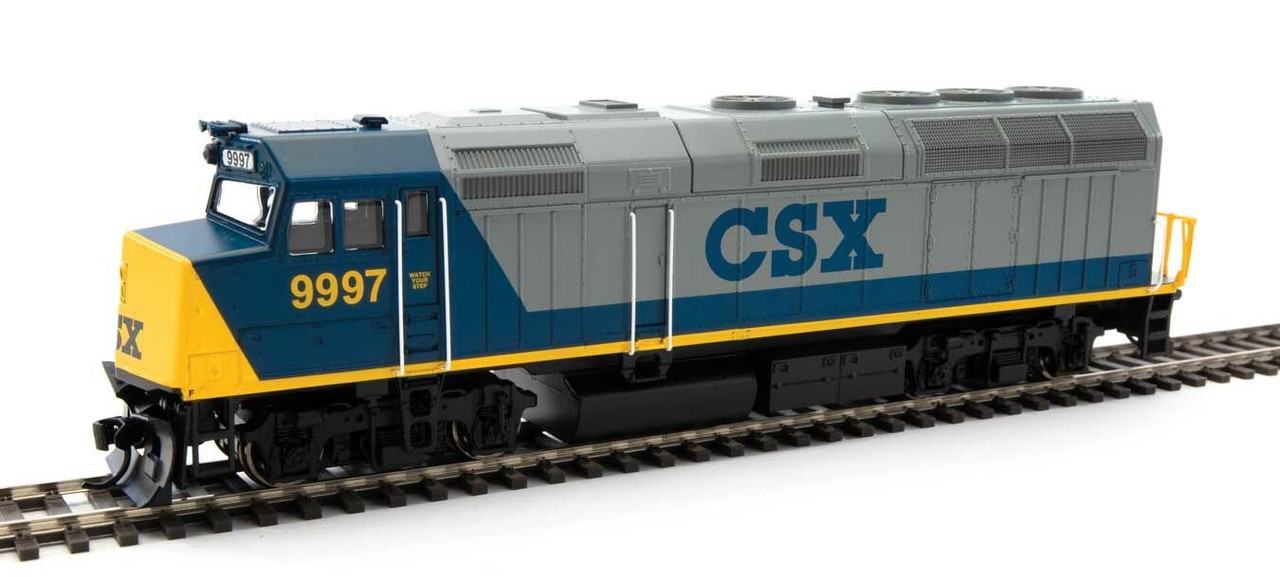 Walthers ~ HO Scale ~ EMD F40PH ~ Standard DC ~ CSX #9997 ~ 910-9478