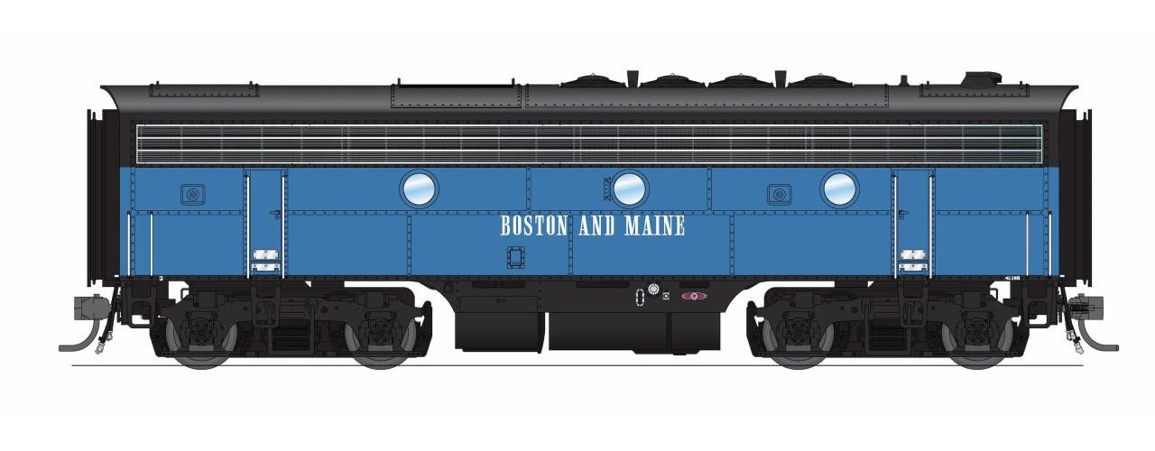 Broadway Limited ~ HO ~ EMD F3B ~ Boston & Maine B&M #4228B ~ DC Version ~ 9659