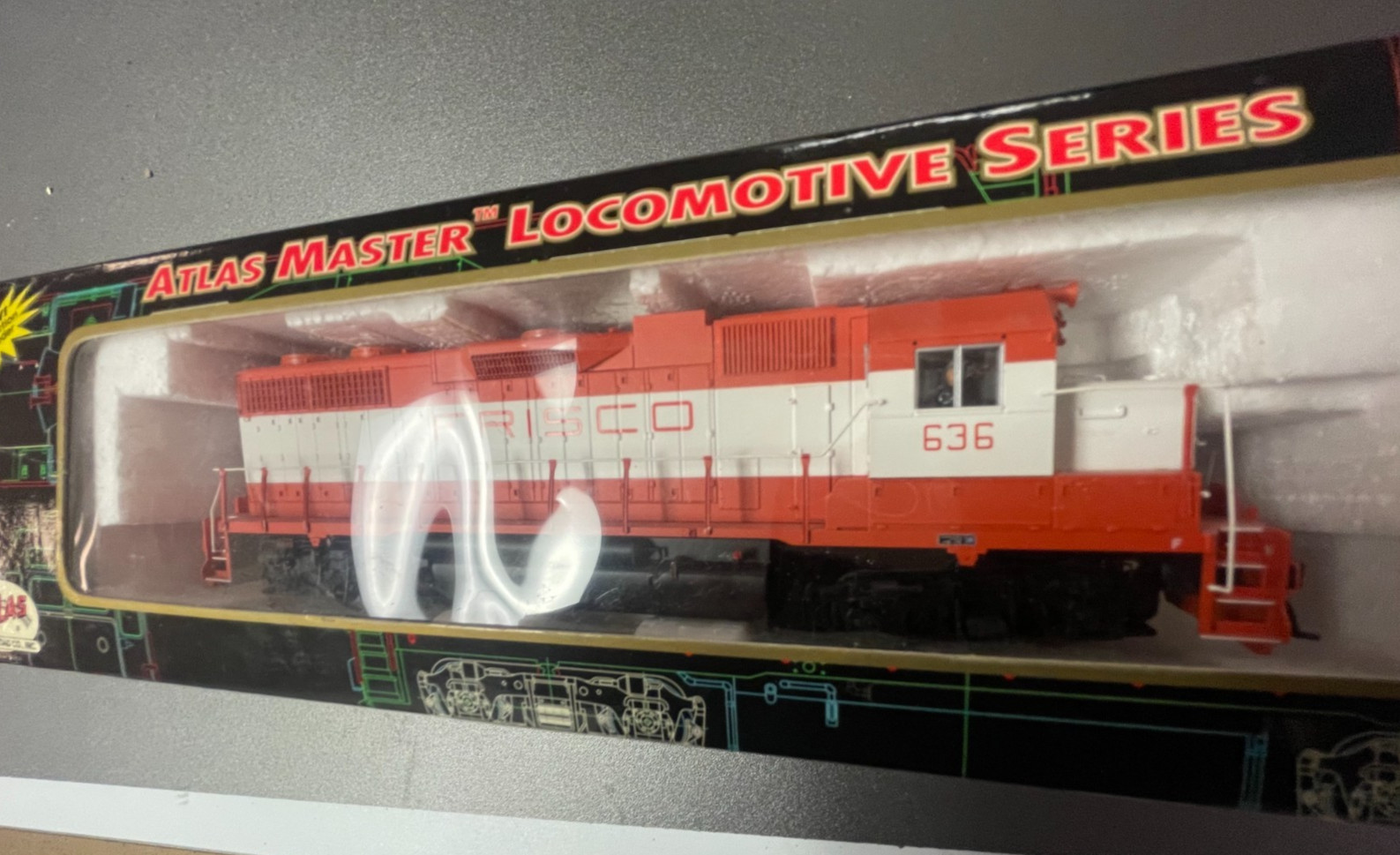 HO Scale Frisco Diesel Engine Atlas
