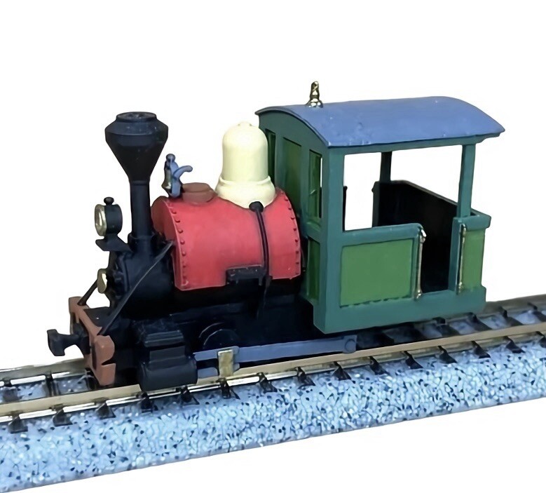 HOn30/HOe/HOn2-1/2 0-4-0T H.K. Porter Steam Locomotive Kit w/Drive H0e Gauge 009