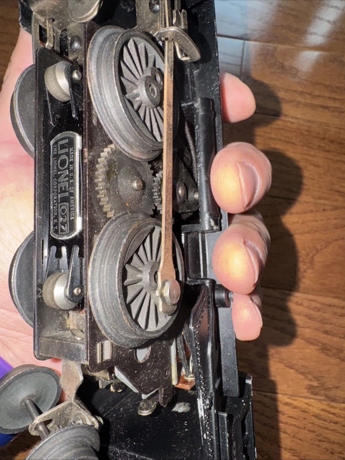 Lionel 027 Locomotive Train Engine Black 2034 Untested 🔥