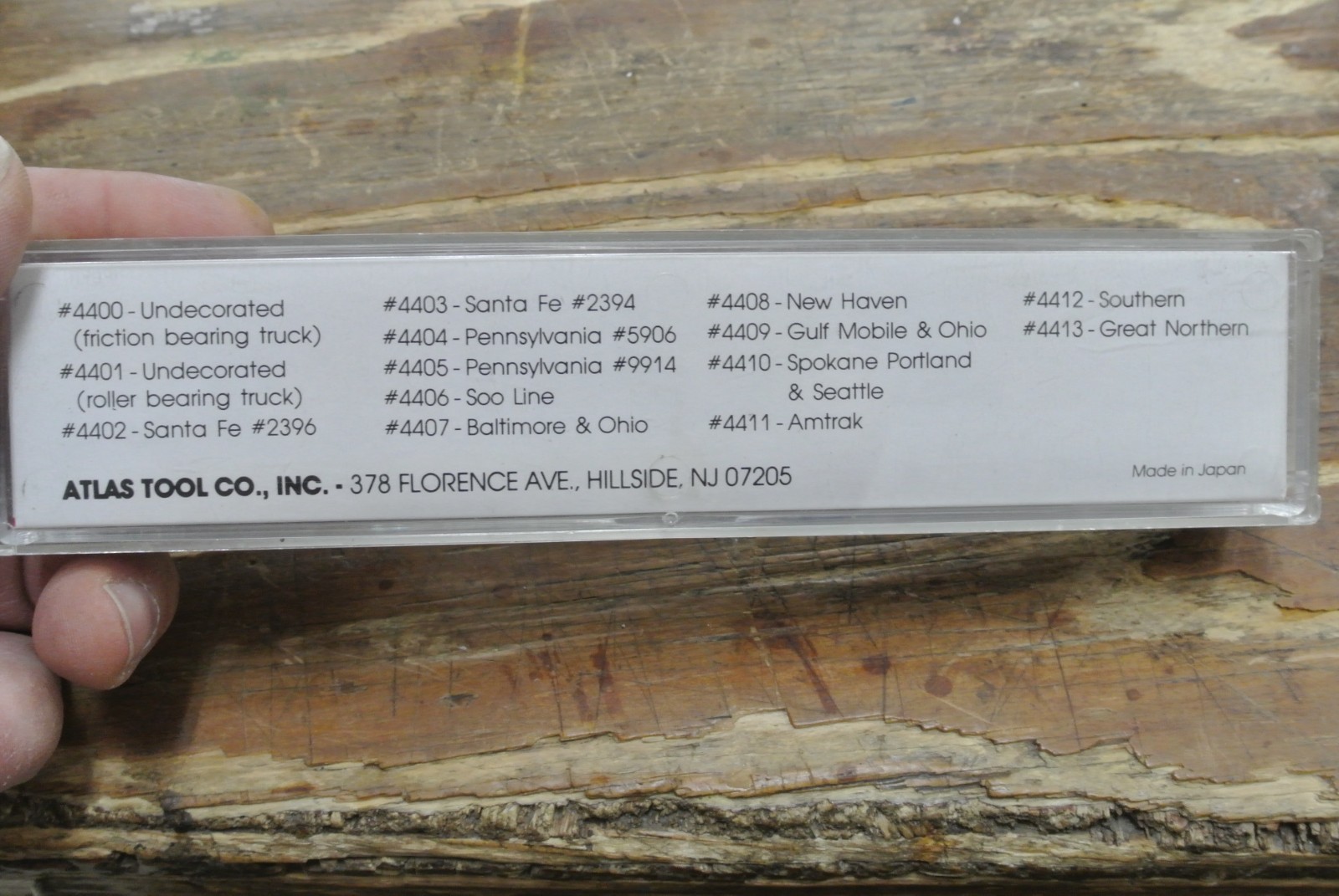Atlas N Scale Rs-1 #4410 Spokane Portland & Seattle Dc Locomotive with Box