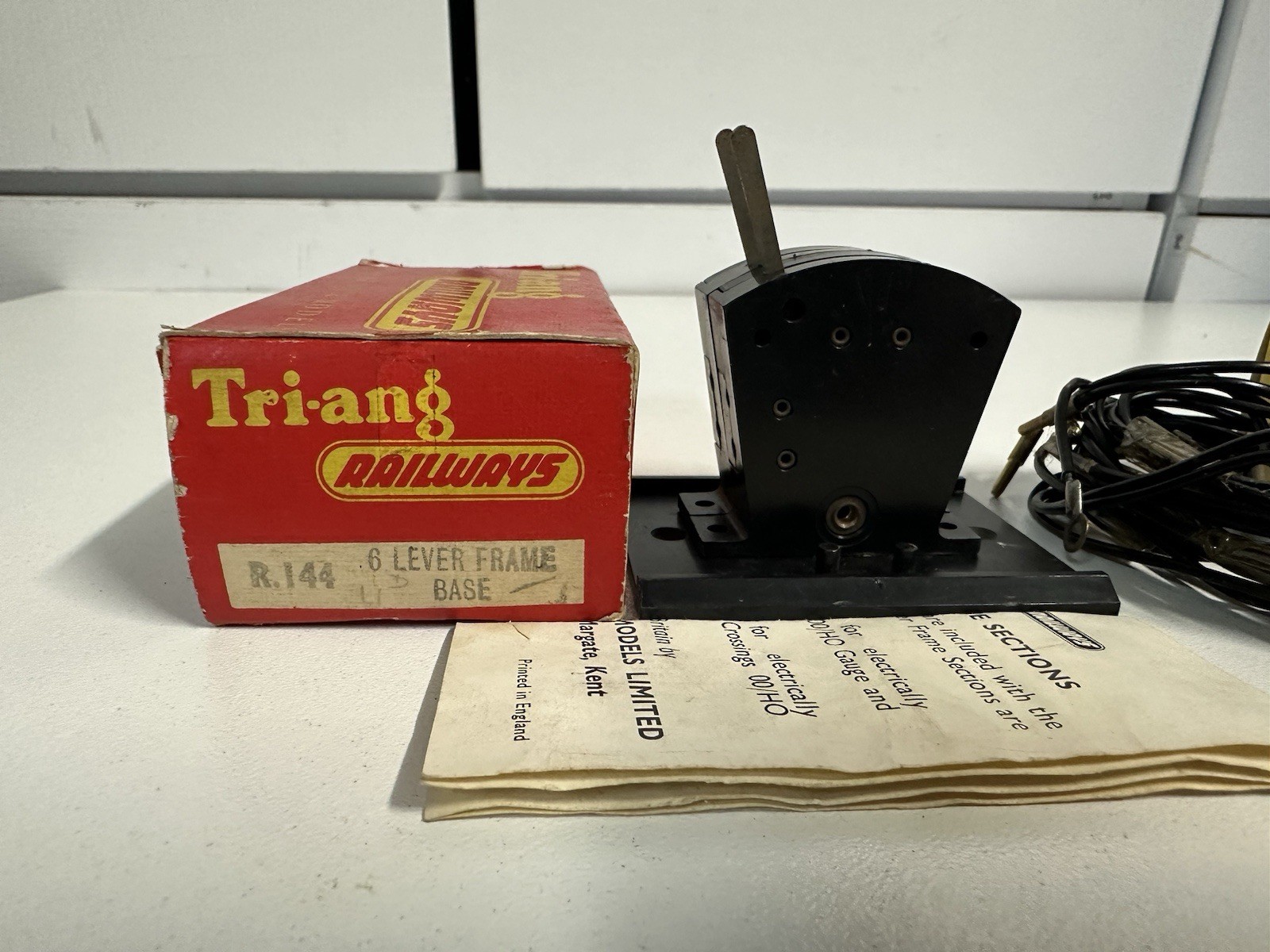 TRIANG RT44 & R144 SWITCHES X 2 BOXED