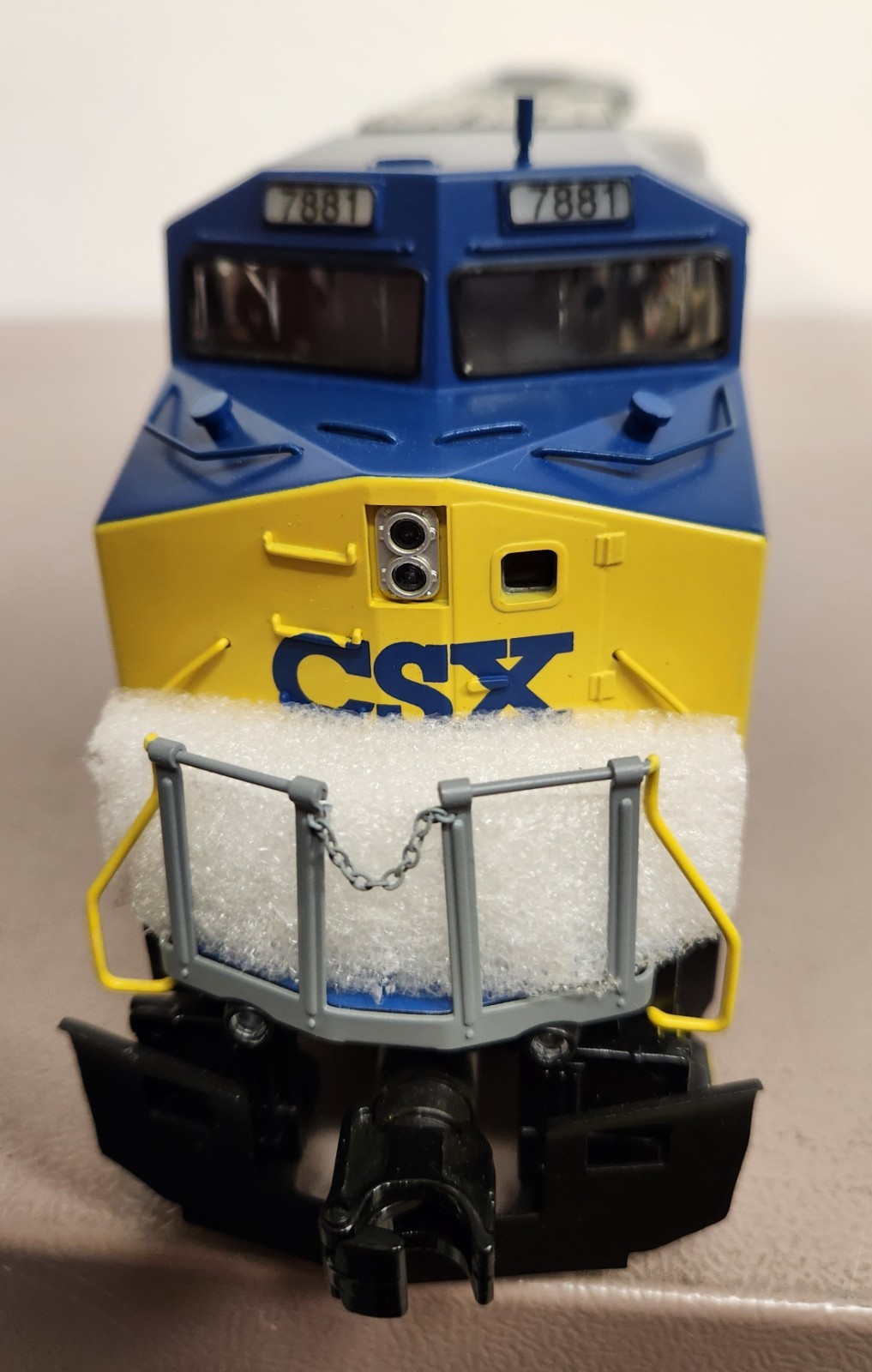 MTH RailKing 30-20001-1 CSX Dash-8 #7881–ProtoSound 2 LN/OB [W43]