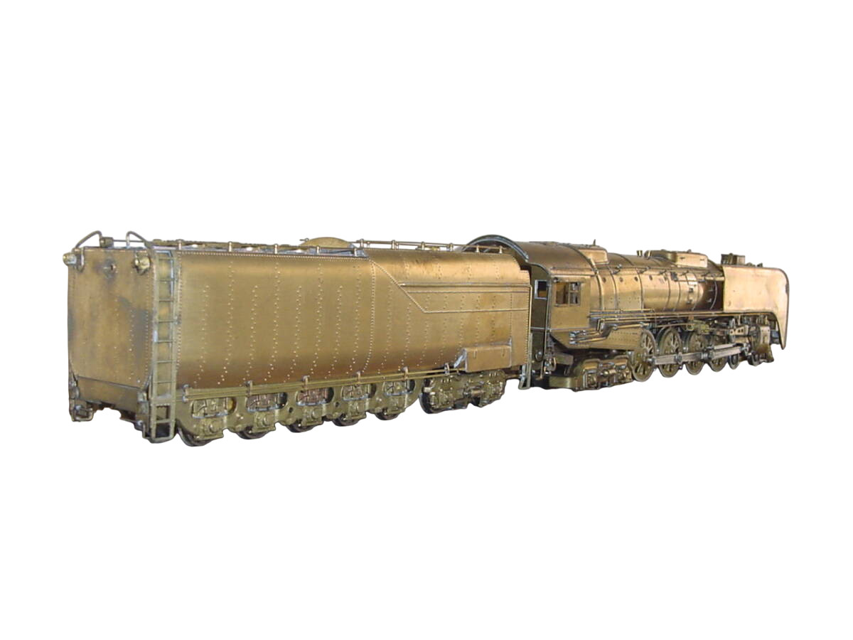 PFM Toby Union Pacific FEF-2 4-8-4 Crown Brass Steam Locomotive HO Gauge #107