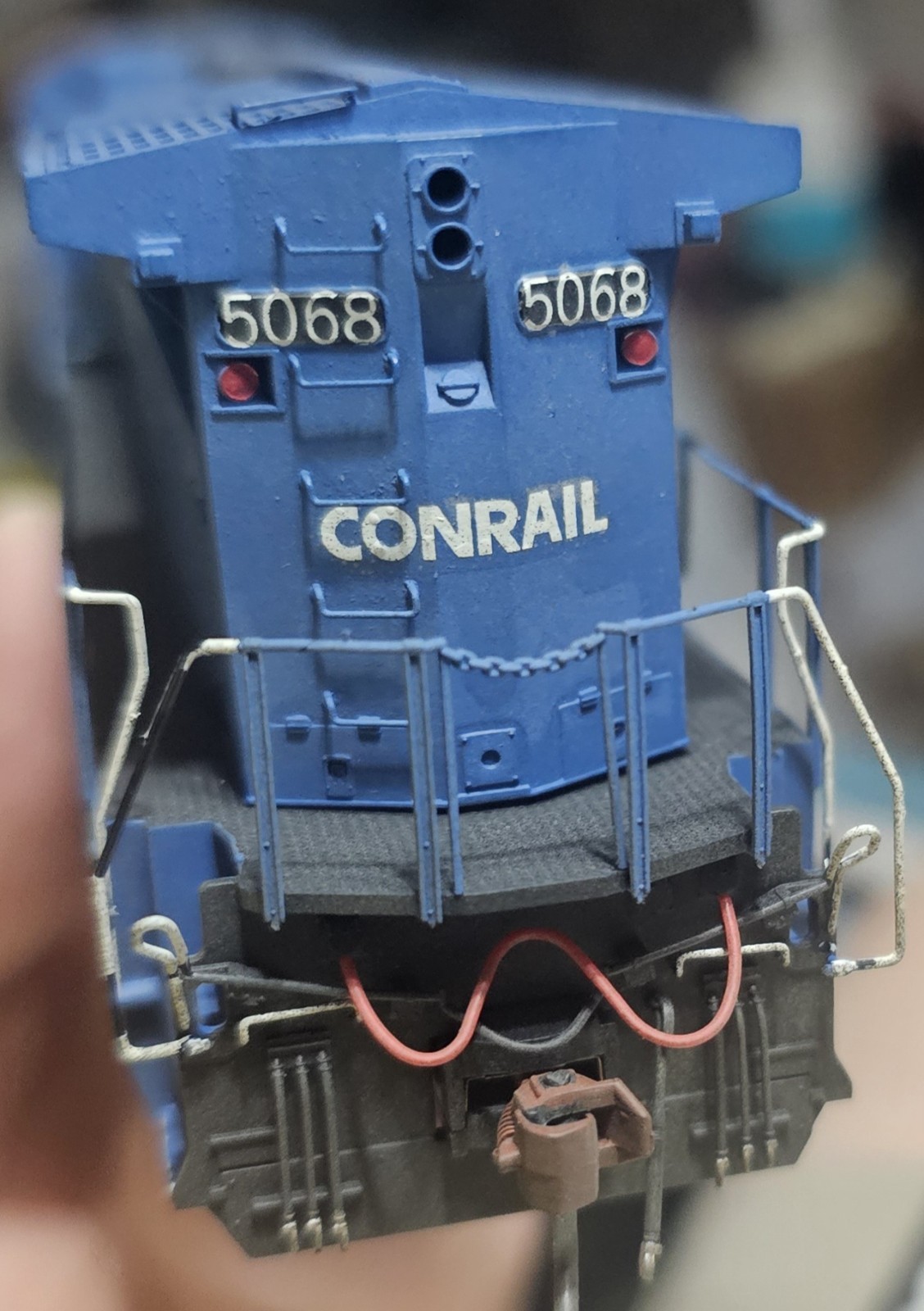 atlas ho locomotives GE B36-7 Custom Weathered Conrail #5068