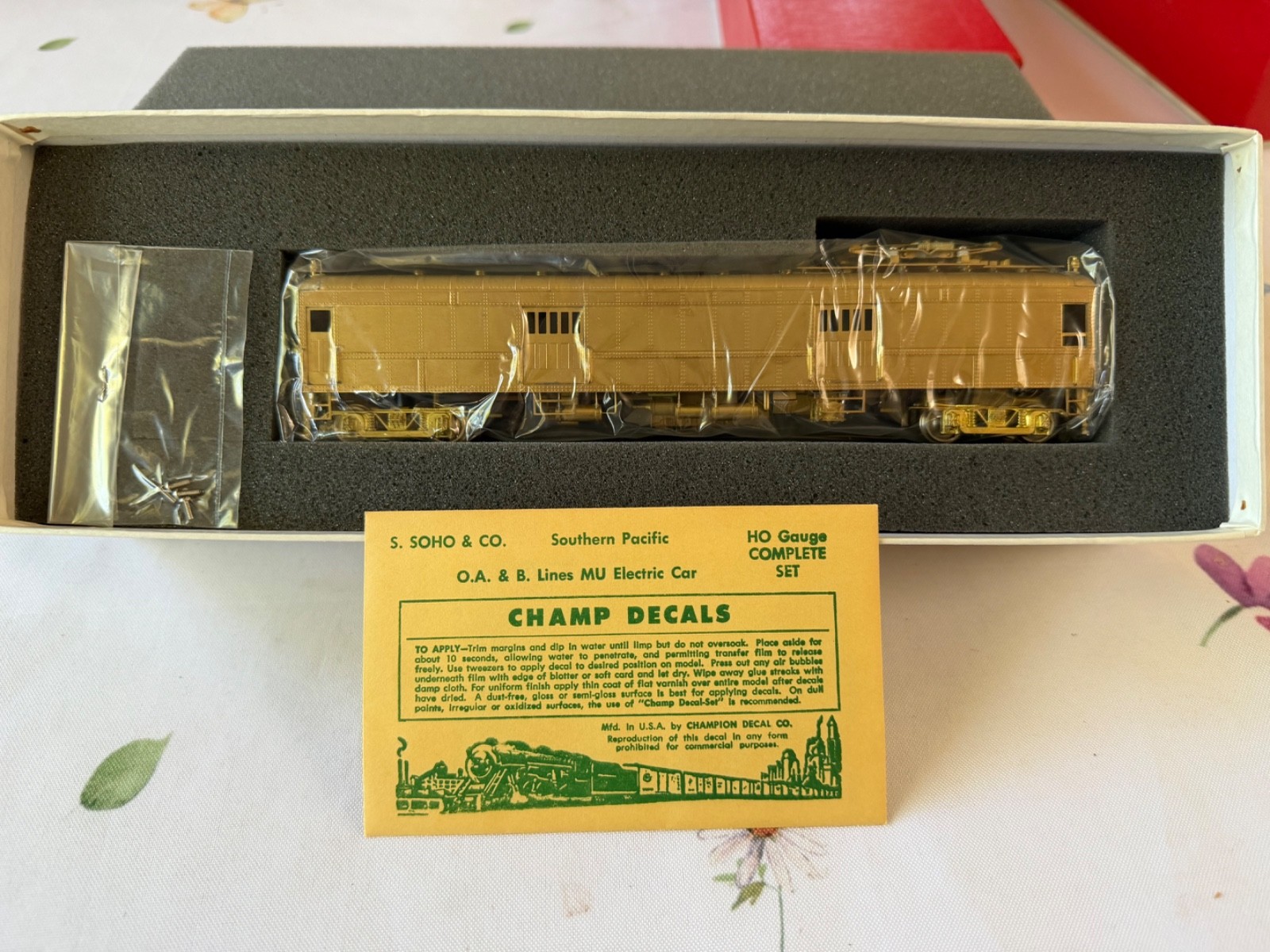 HI-COUNTRY BRASS #2405 SOUTHERN PACIFIC #700 BAGGAGE CAR HO SCALE