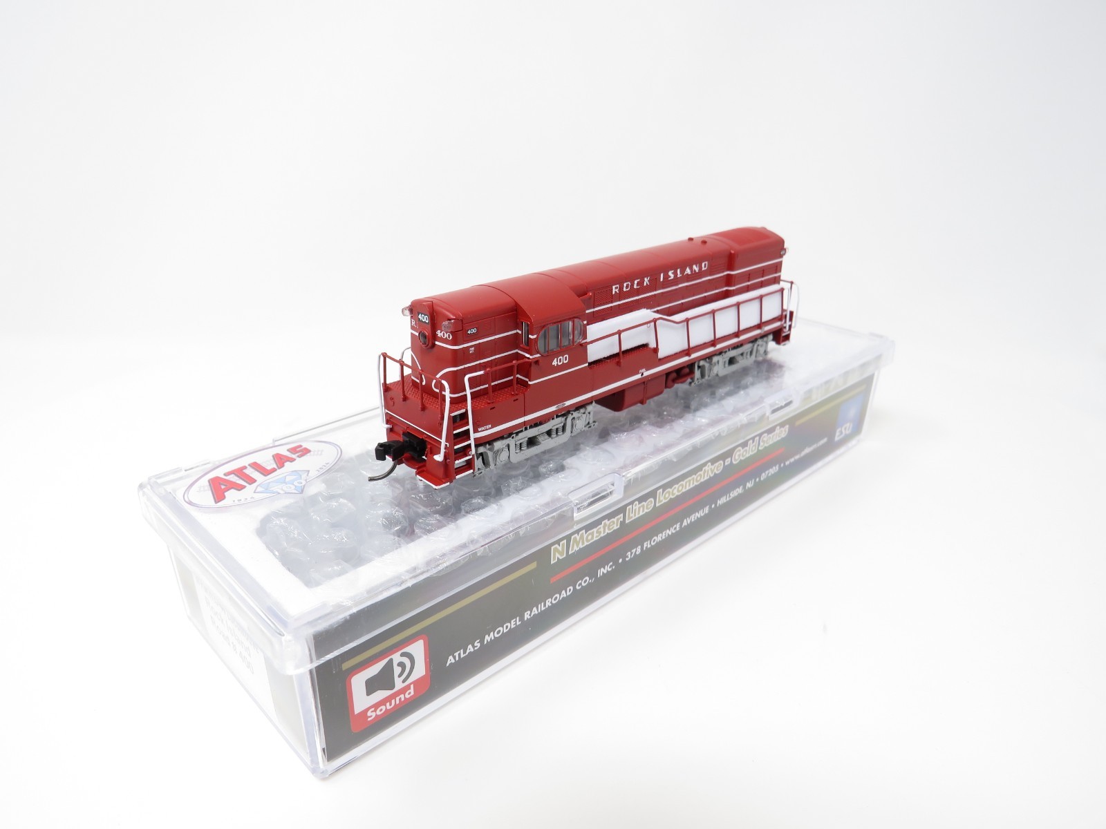 Atlas N 40005544 DCC Sound Rock Island FM H15-44 Diesel Locomotive Freight Train