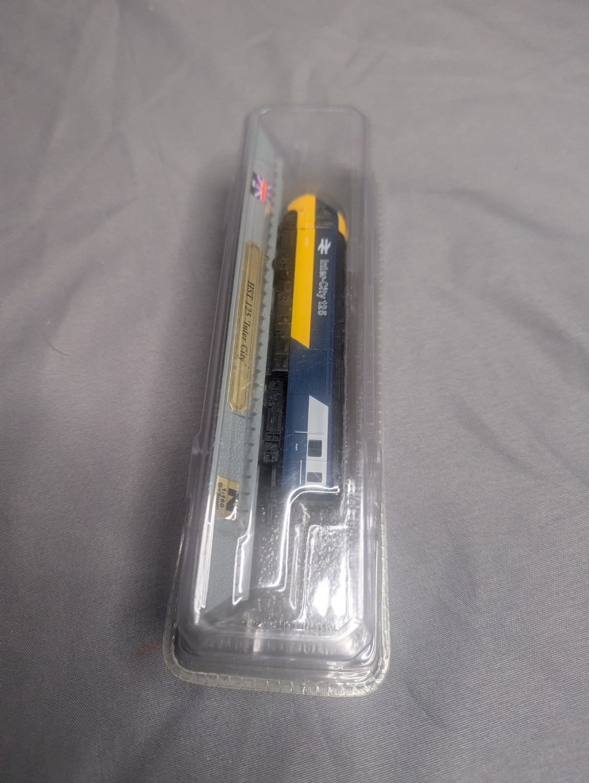 Del Prado N Gauge HST 125 Inter City Blue Diesel Train Loco Static Model NEW