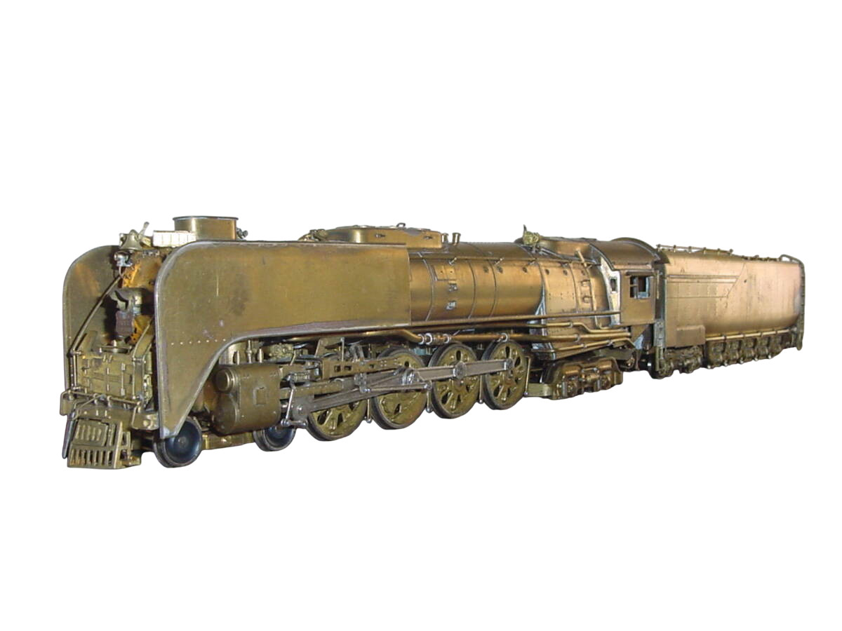 PFM Toby Union Pacific FEF-2 4-8-4 Crown Brass Steam Locomotive HO Gauge #107