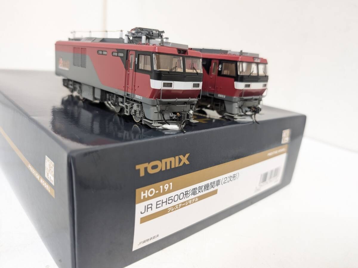 TOMIX N 16.5mm Gauge HO 191 JR EH500 Electric Locomotive Prestige Model Tenshodo