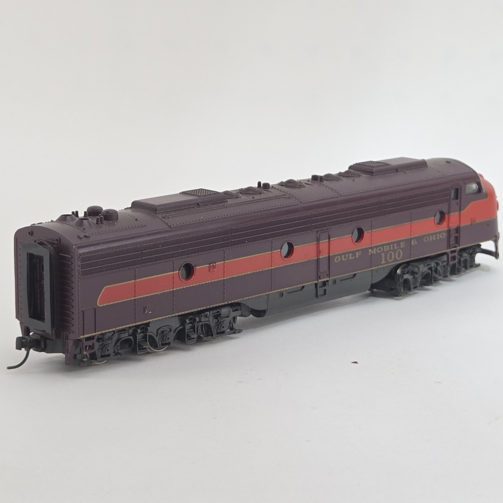 Rivarossi HO Scale Gulf Mobile and Ohio GM&O #100 EMD E8 E9 A-A 2 unit set