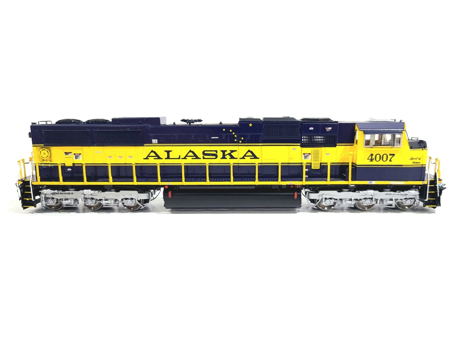 Overland OMI ARR EMD SD70MAC Alaska Railroad #4007 HO Brass Model #6149.1