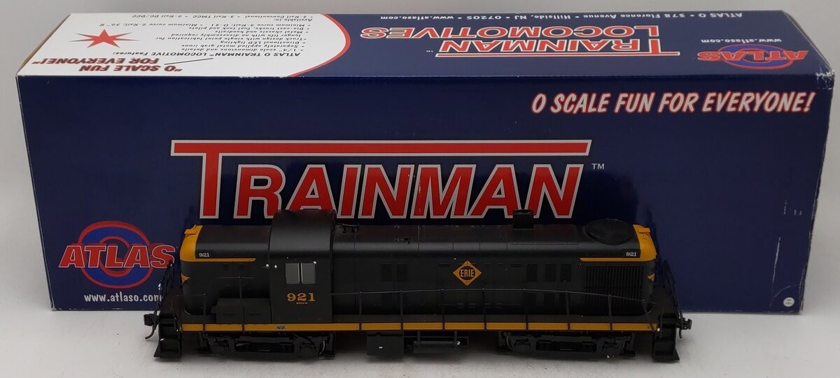 Atlas 20043003 O Scale 2 Rail Erie Diesel Locomotive #921/Box