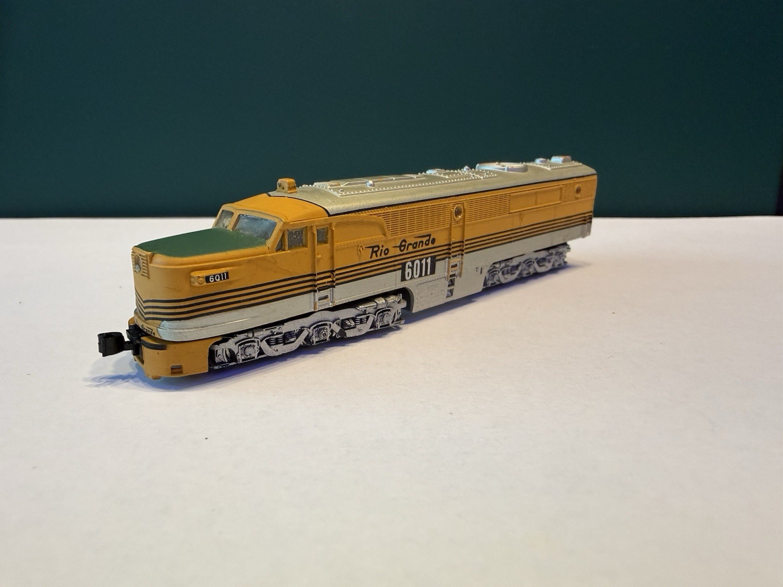 Con-Cor PA-1 Powered a Unit Diesel Locomotive N Scale DC Rio Grande
