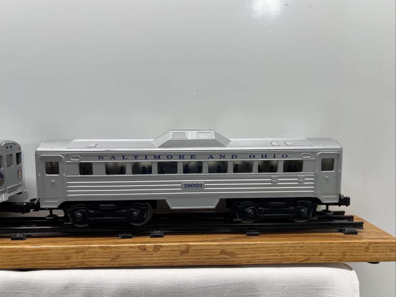 K-Line O Gauge RDC B & O 3-Unit RDC Set One Power, 2 Dummy Budd Cars