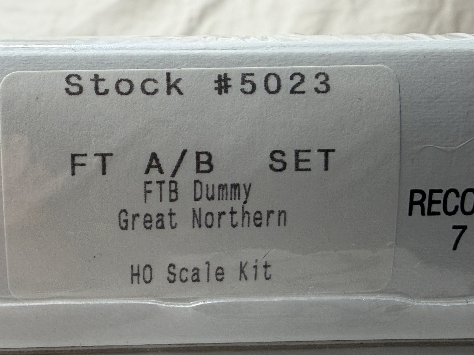 Vintage NOS Stewart Hobbies FT Locomotive A B Set Great Northern HO Sealed NIB