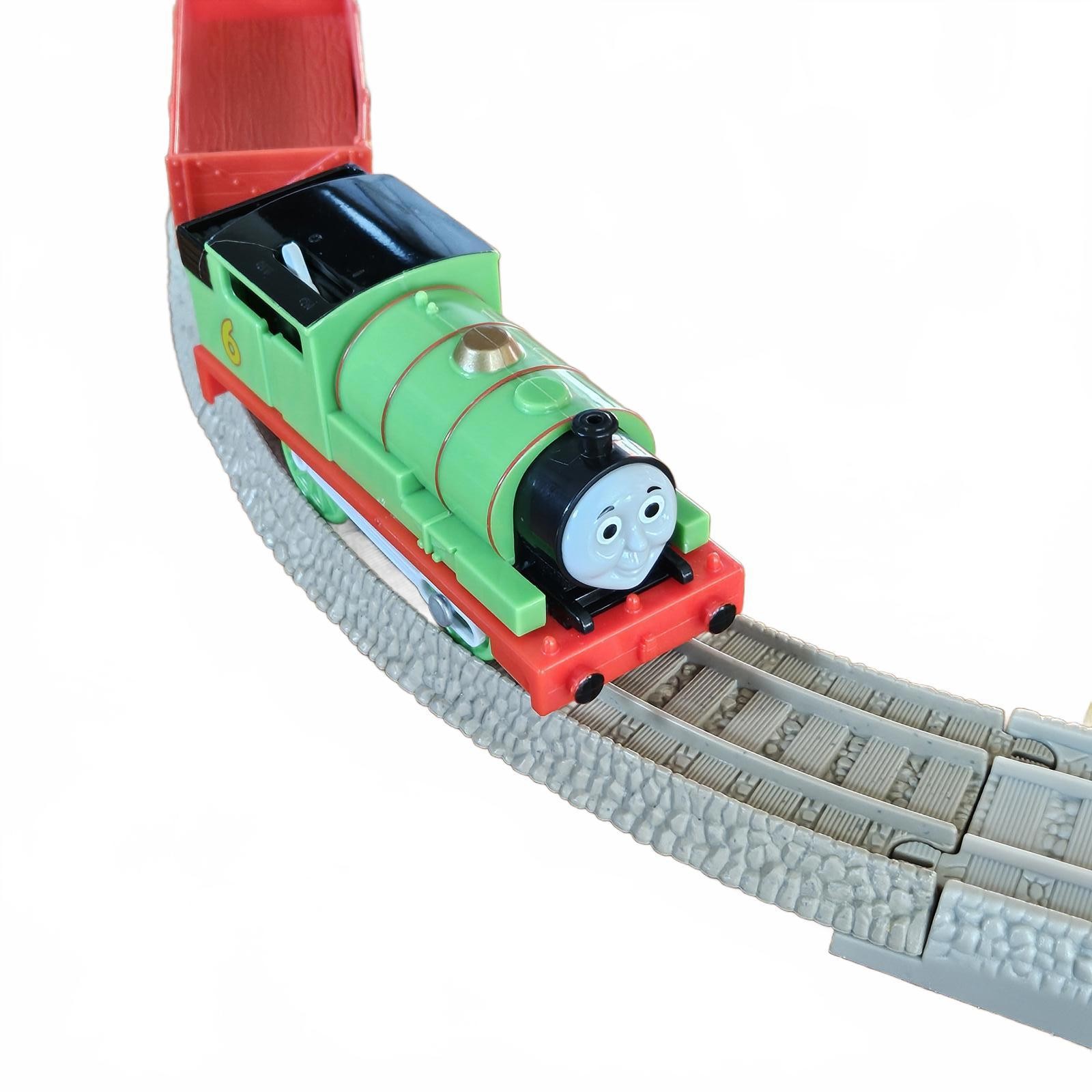 Thomas the Tank Engine Farm Percy McColl Green Train Full Track Station Freight