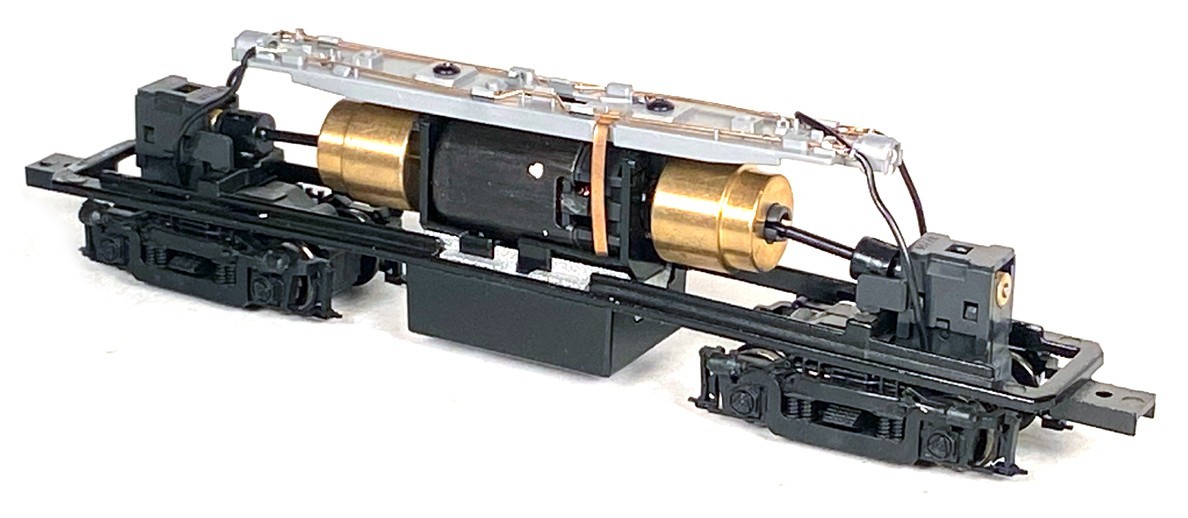 HO STEWART (KATO) DRIVE — CHASSIS (FRAME, MOTOR & TRUCKS) FOR STEWART AS-16