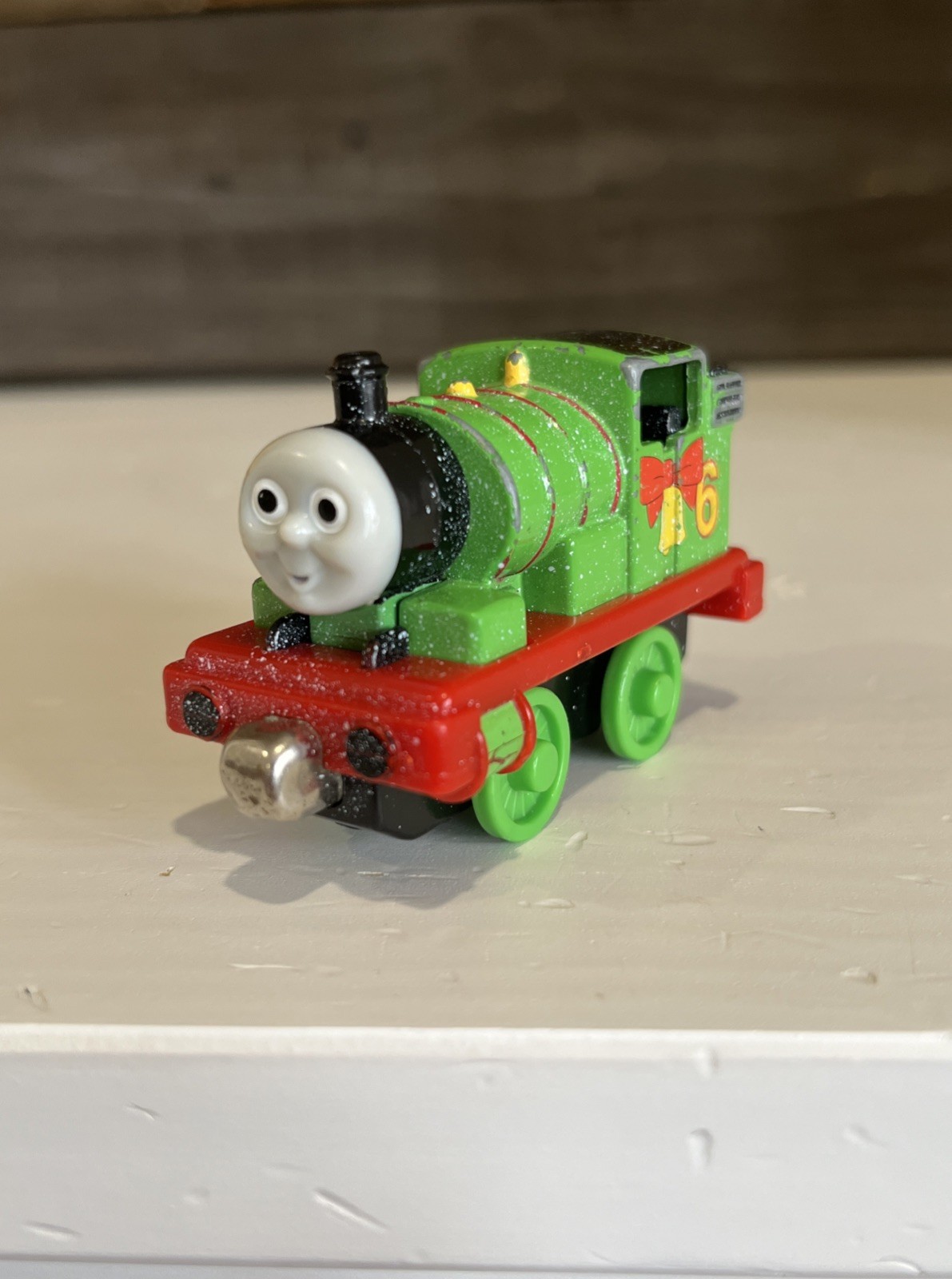 Thomas the Train Christmas Holiday Snow Percy Tank Engine Friends Diecast