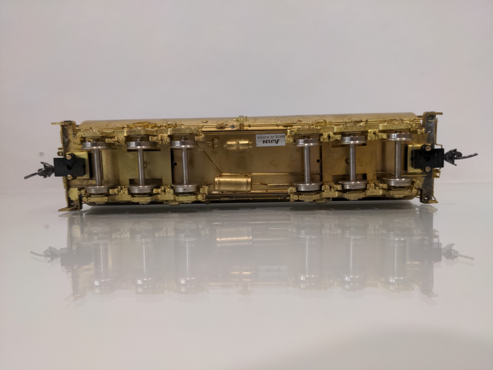 Overland Union Pacific UP 8500 hp 3-Unit Gas Turbine HO Unpainted Brass OMI-1849