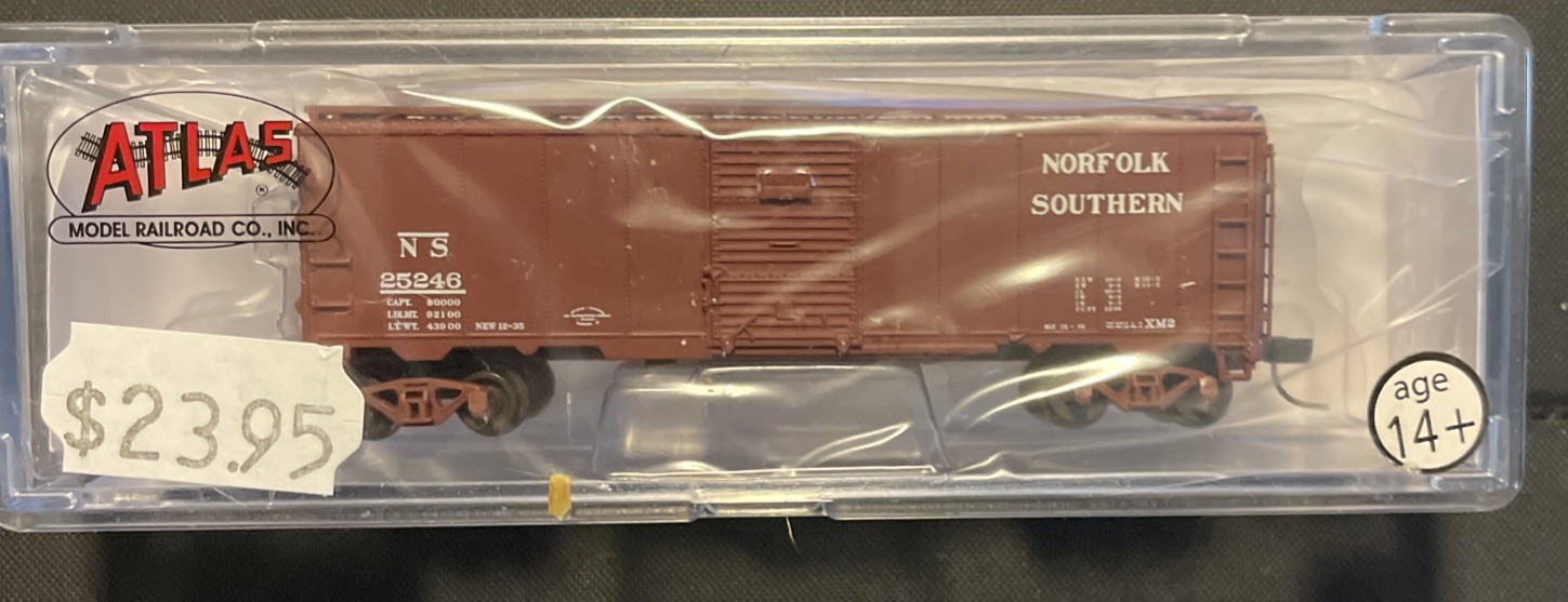 Atlas Model Railroad 1932 ARA Box Car ￼50000524 #25246 Norfolk Southern