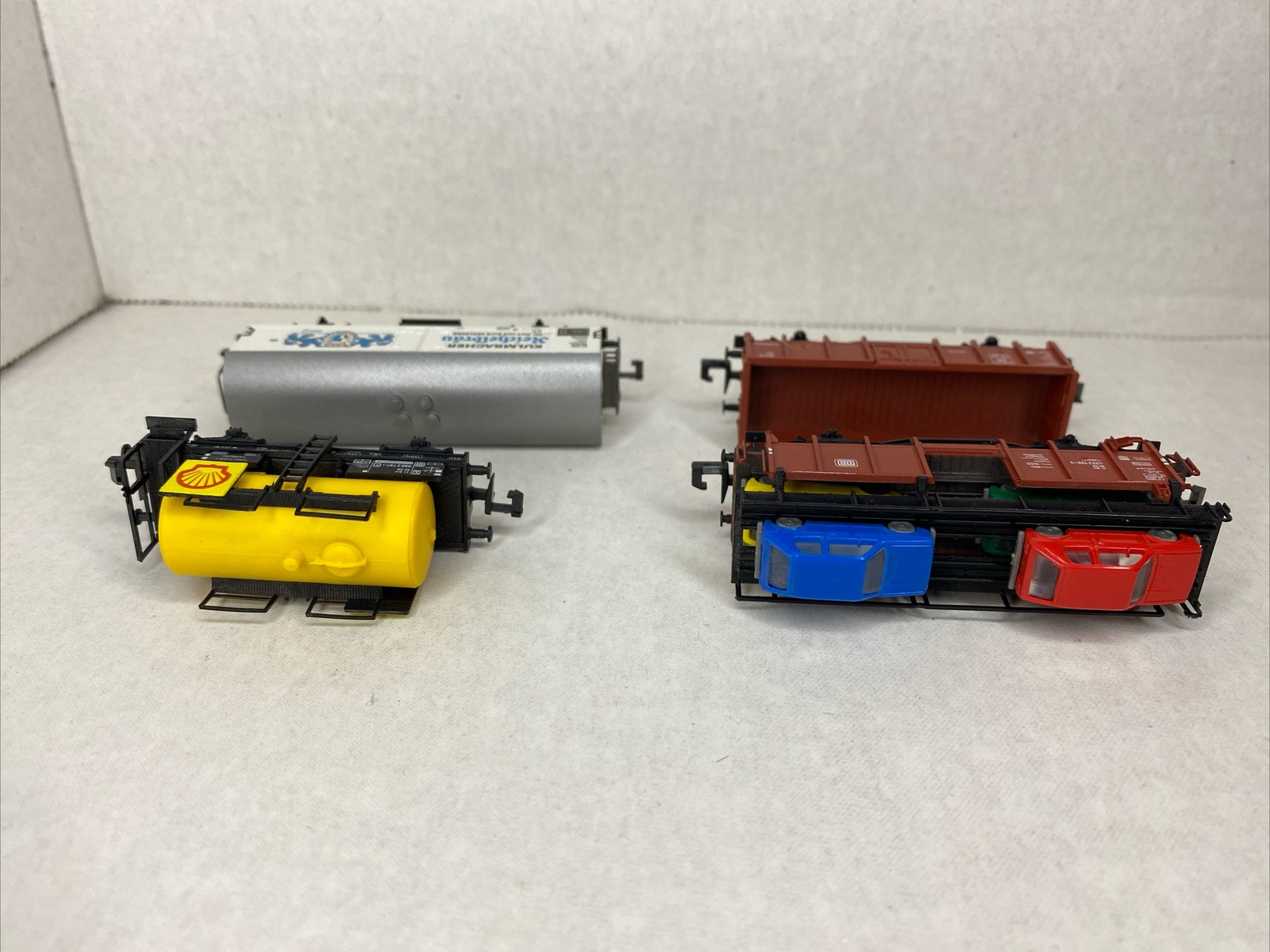 FLEISCHMANN PICCOLO N gauge Kulmbacher 8326 Shell 8400 Car Transport 8225 2457
