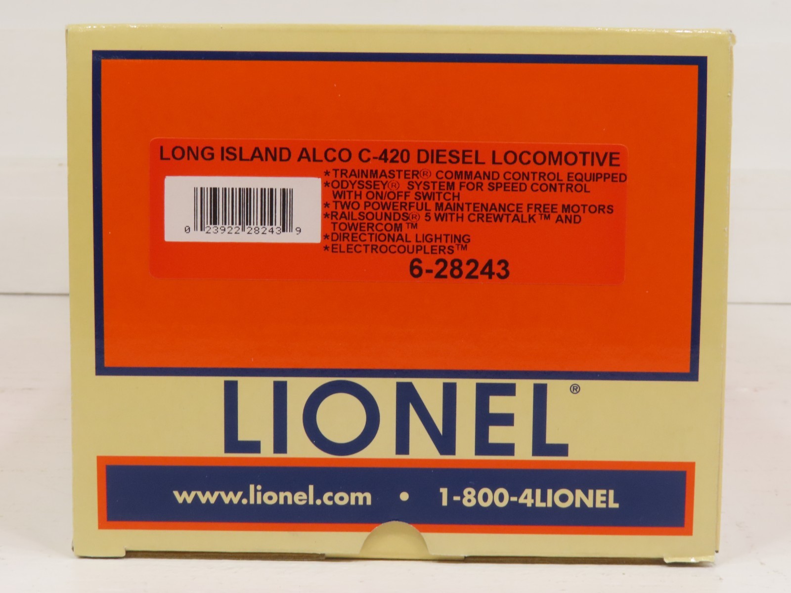 Lionel 6-28243 Long Island Alco C-420 Locomotive LN 13201