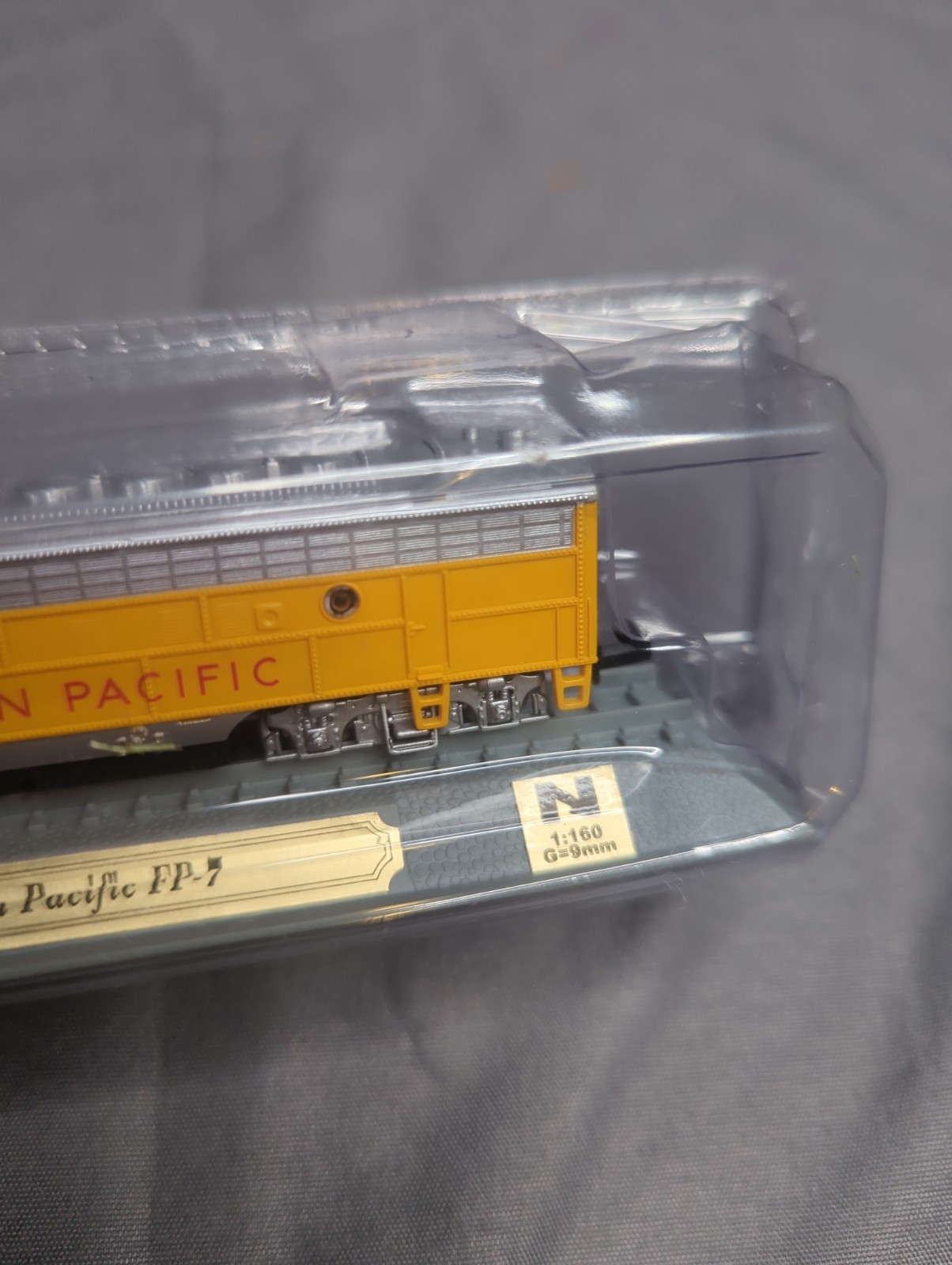 Vtg Del Prado Union Pacific FP-7 Locomotive-N Scale 1:160- Sealed Display Model